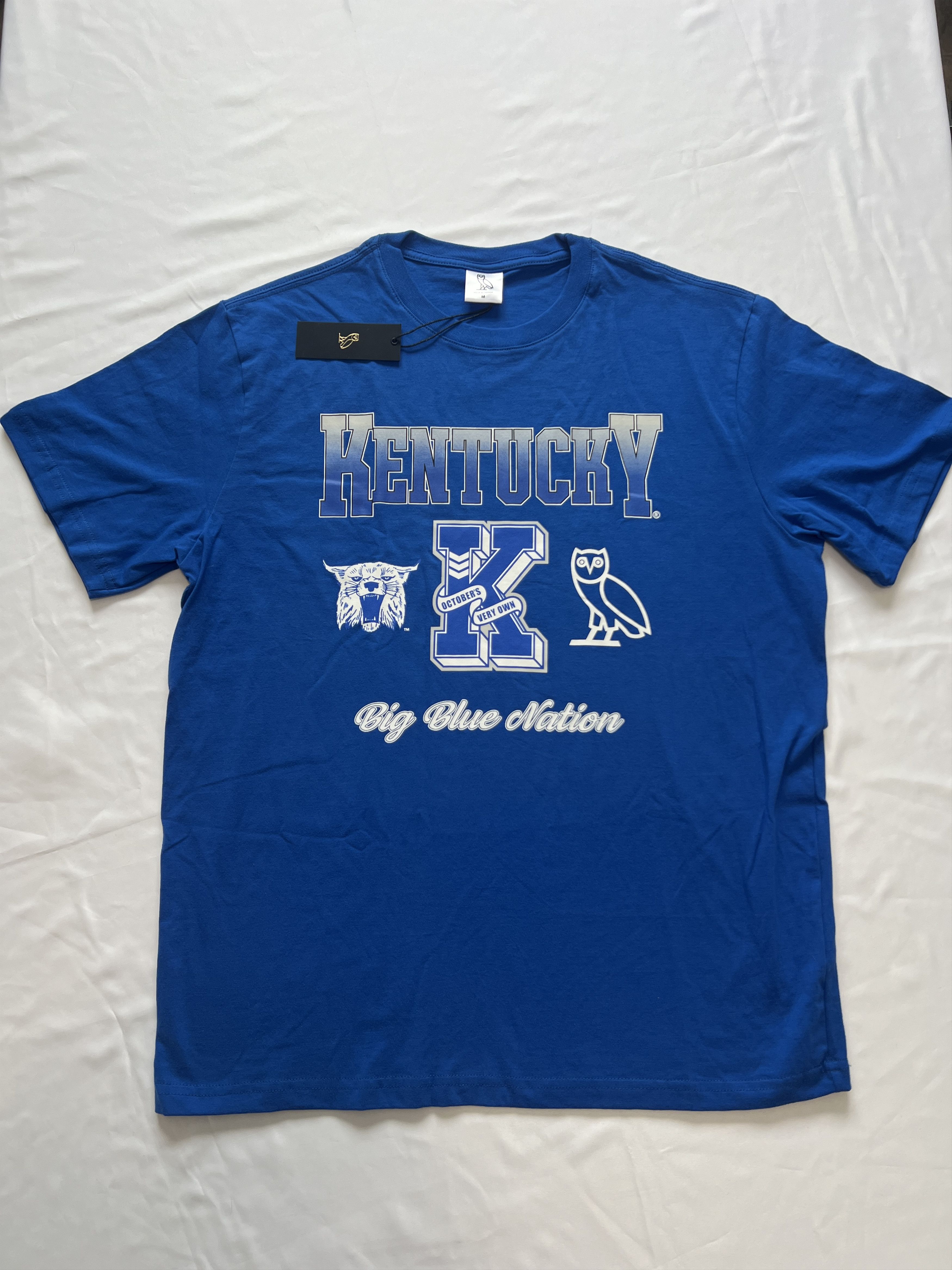 Drake OVO x NCAA Kentucky Wildcats T-Shirt Size US M / EU 48-50 / 2 - 2 Thumbnail
