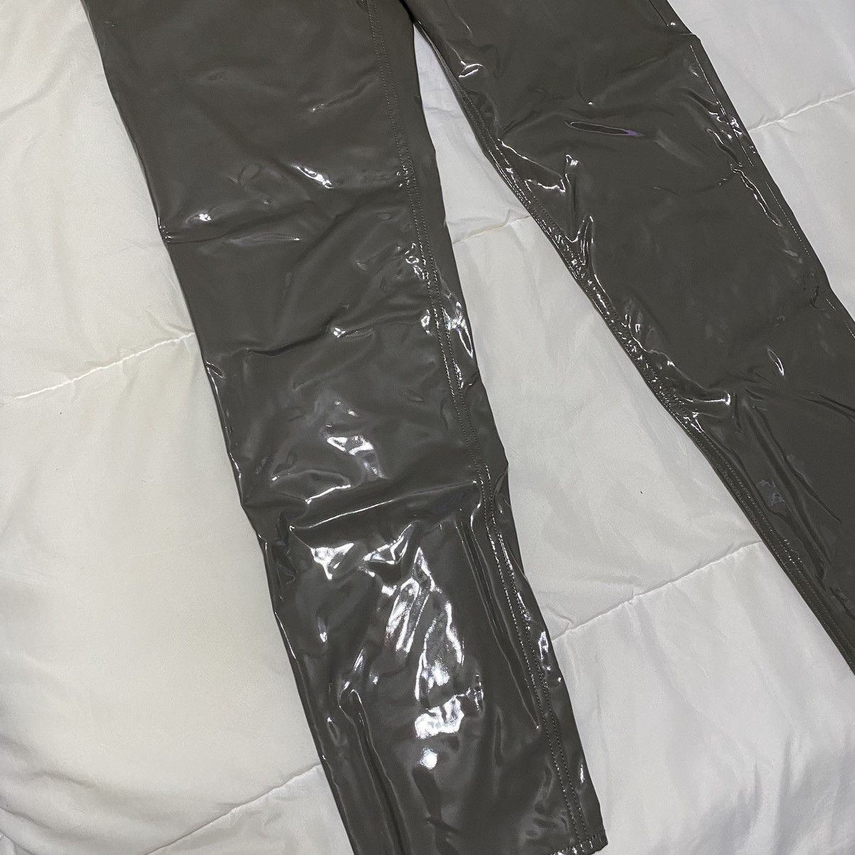 Rag & Bone Rag & Bone Nina High Rise Vinyl Cigarette Pants Size US 28 / EU 44 - 4 Thumbnail