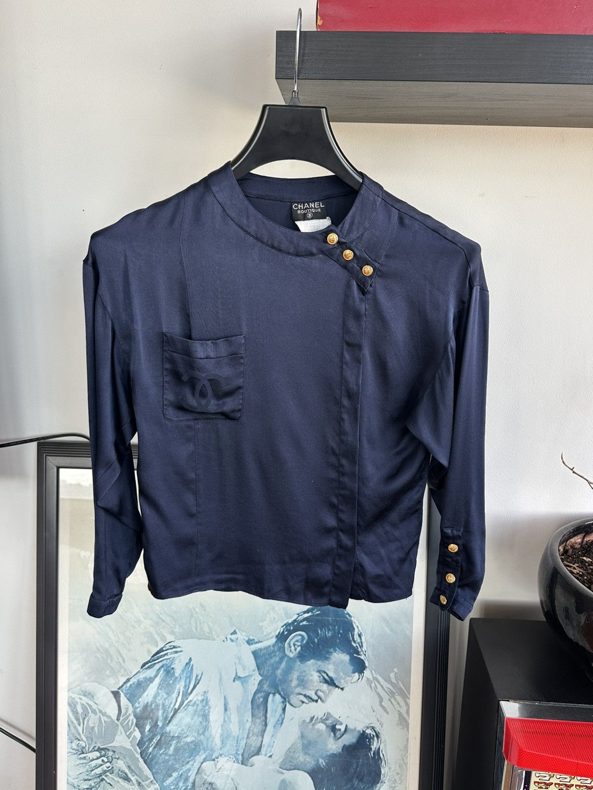 Chanel Vintage Chanel Boutique Blouse Size ONE SIZE - 1 Thumbnail