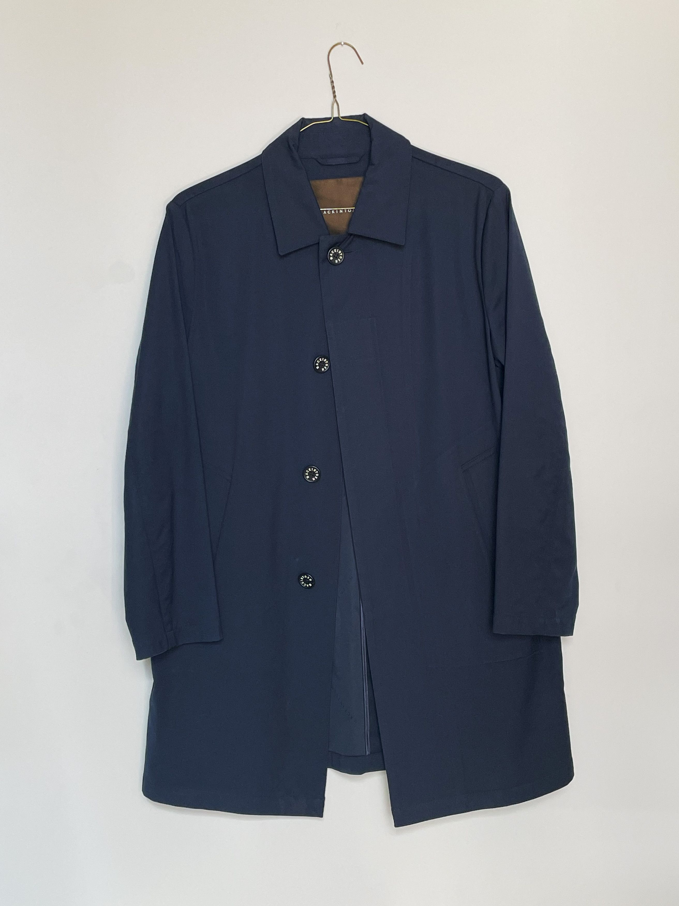 MACKINTOSH メンズ36 LORO PIANA STORM SYSTEM Mackintosh Loro Piana Storm System Cotton Mac Mackintosh