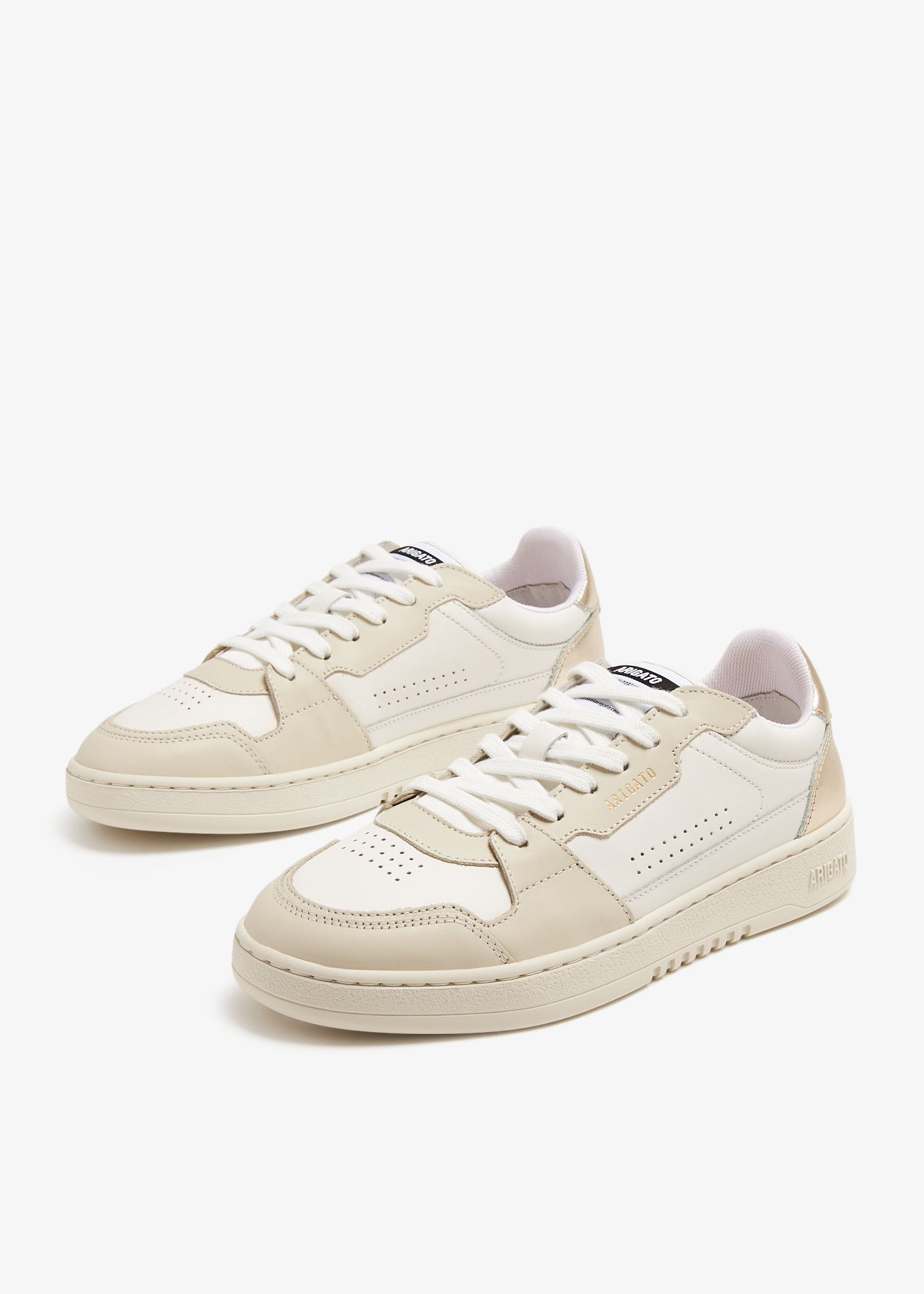 o1s22i1n0425 Low-Top Sneakers in White/Gold