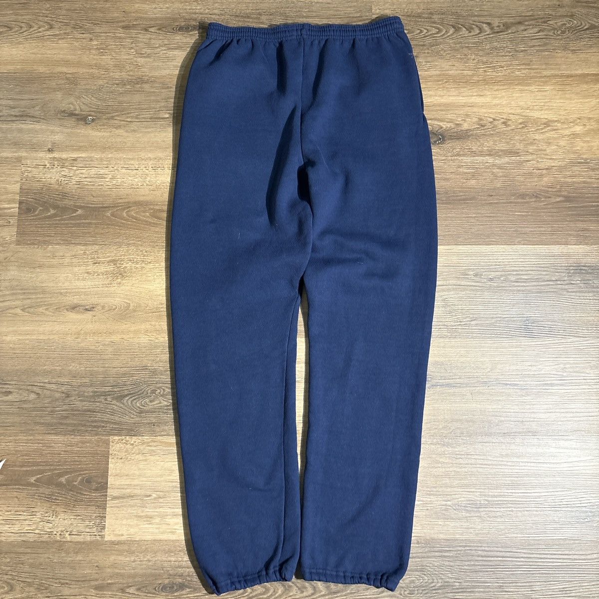 Vintage Vintage Russell Athletic Navy Sweatpants Size XL Size US 36 / EU 52 - 2 Thumbnail