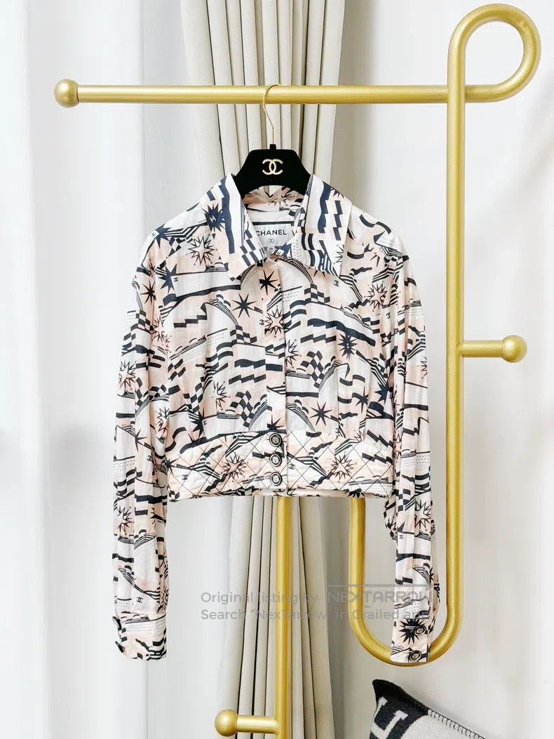 Chanel Chanel 19C Early Spring Vacation Series Nautical Pattern L Size XS / US 0-2 / IT 36-38 - 1 Thumbnail