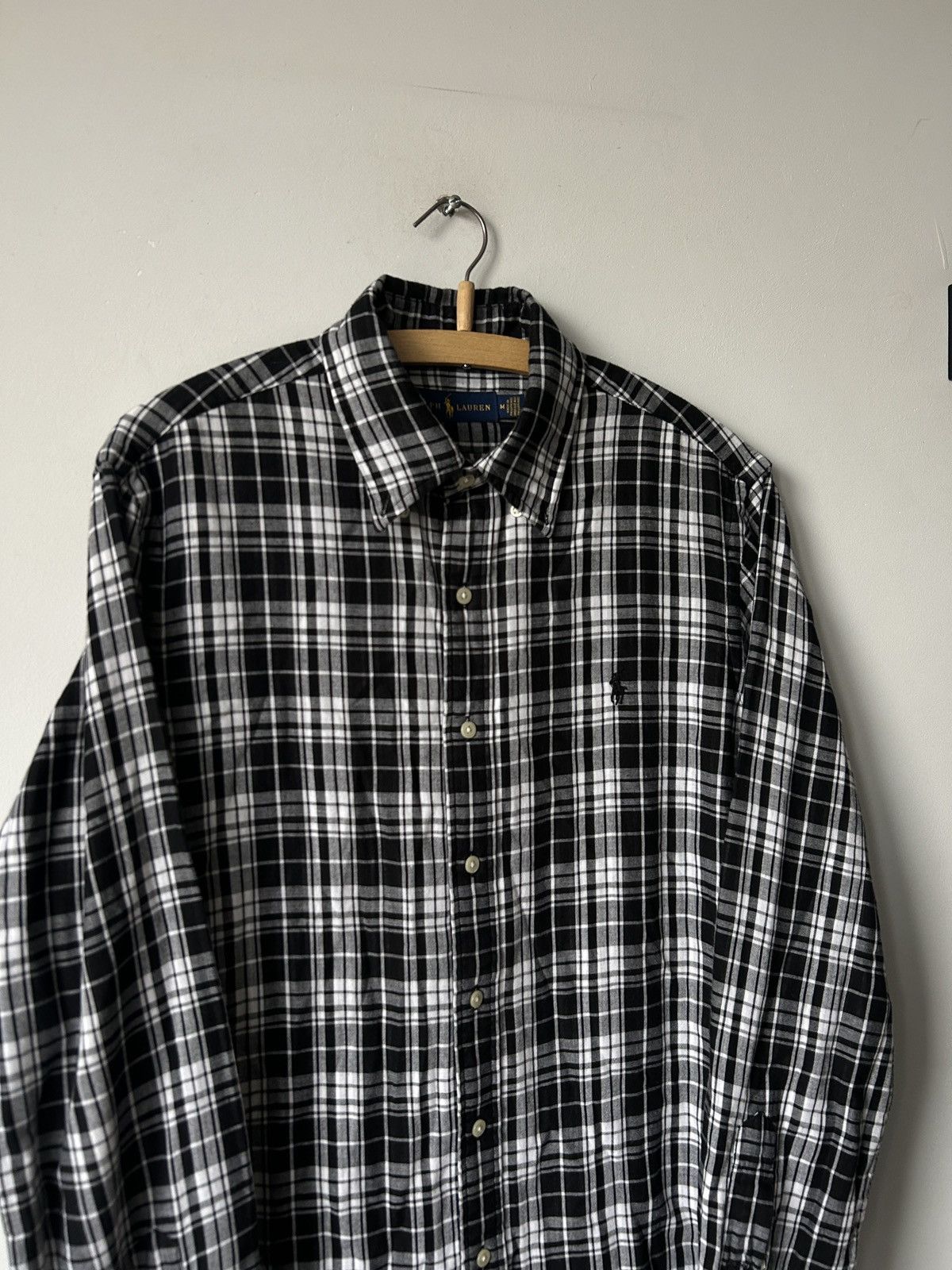 Polo Ralph Lauren Polo Ralph Lauren Western Double Faced Plaid Flannel Shirt Size US M / EU 48-50 / 2 - 2 Thumbnail
