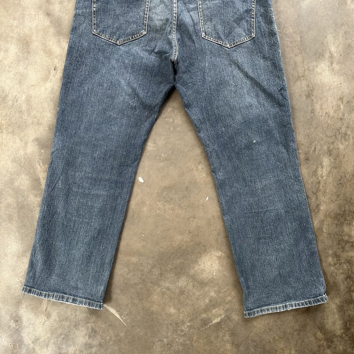 Japanese Brand Vintage Hanes Distressed Faded Denim Raw Jean Pant Size 34 Size US 34 / EU 50 - 10 Thumbnail