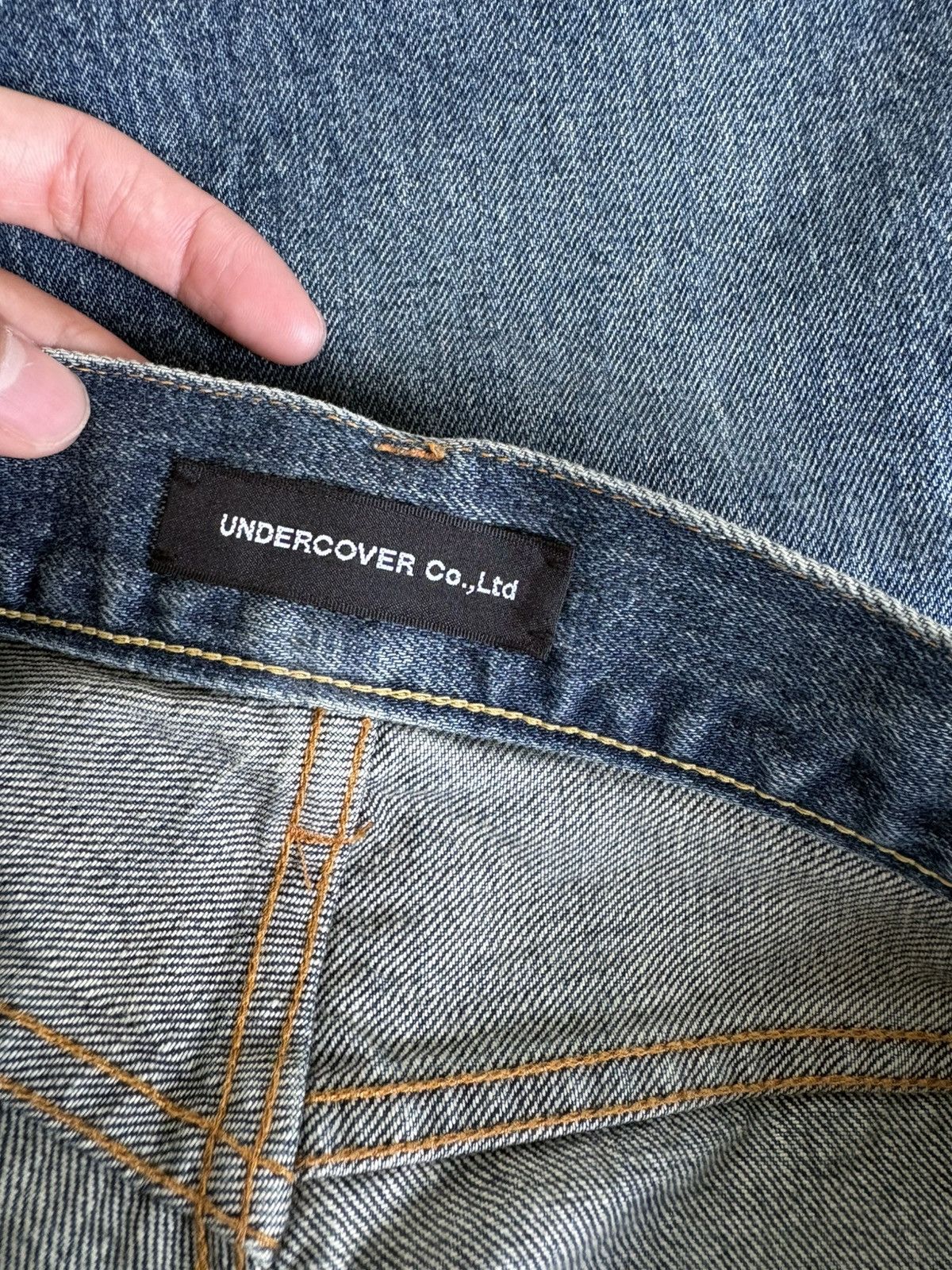 Undercover Undercover 2023 AW "Komische" Hand Denim Pants Size US 32 / EU 48 - 10 Thumbnail