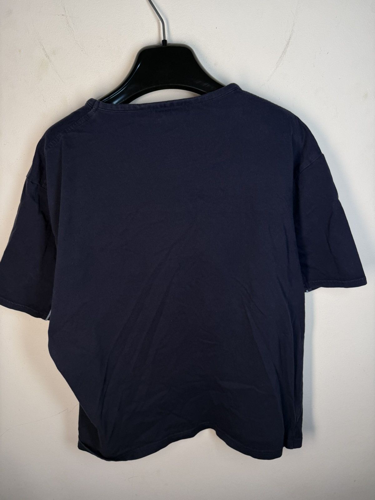 Yves Saint Laurent Navy YSL T-shirt Big Logo Vintage Yves Saint Laurent Shirt Size US L / EU 52-54 / 3 - 6 Thumbnail