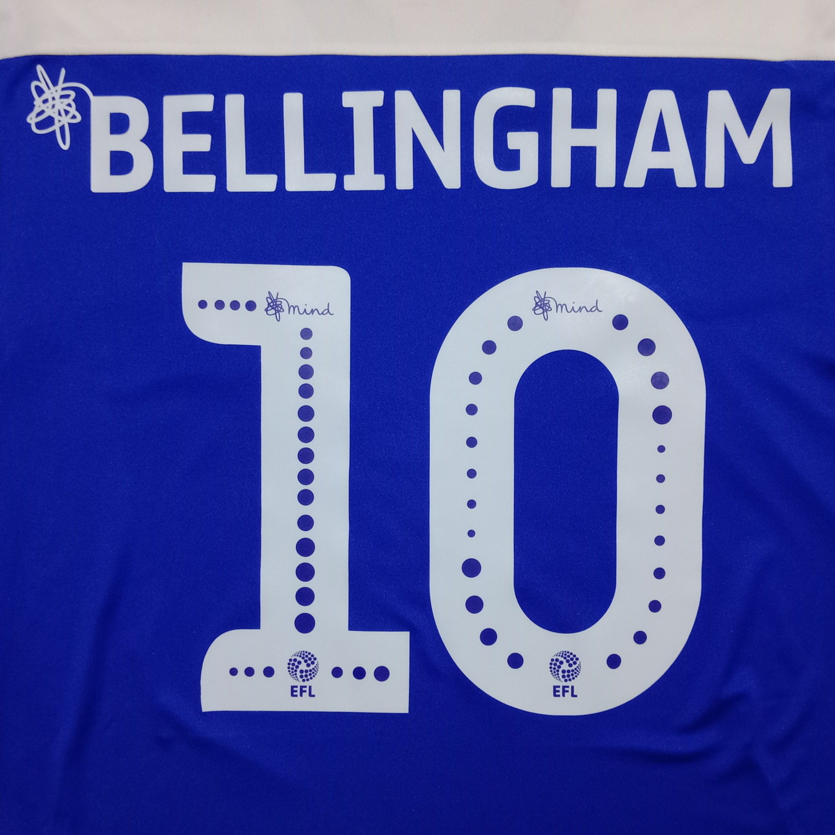 Adidas Birmingham City 2018-2019 Home Jersey Jude Bellingham 10 Size US L / EU 52-54 / 3 - 4 Thumbnail