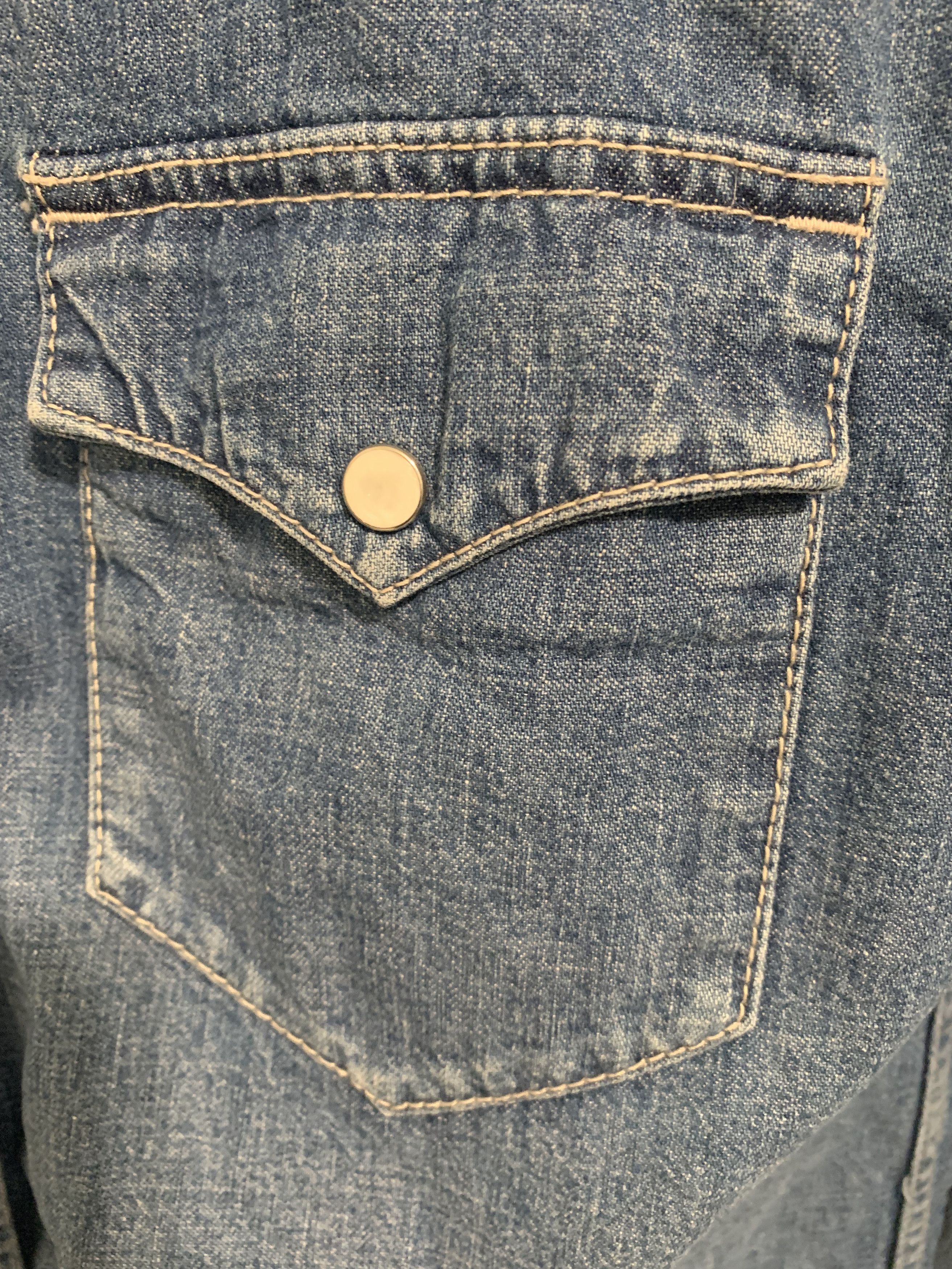 Neighborhood Demin Western Shirt Size US M / EU 48-50 / 2 - 3 Thumbnail