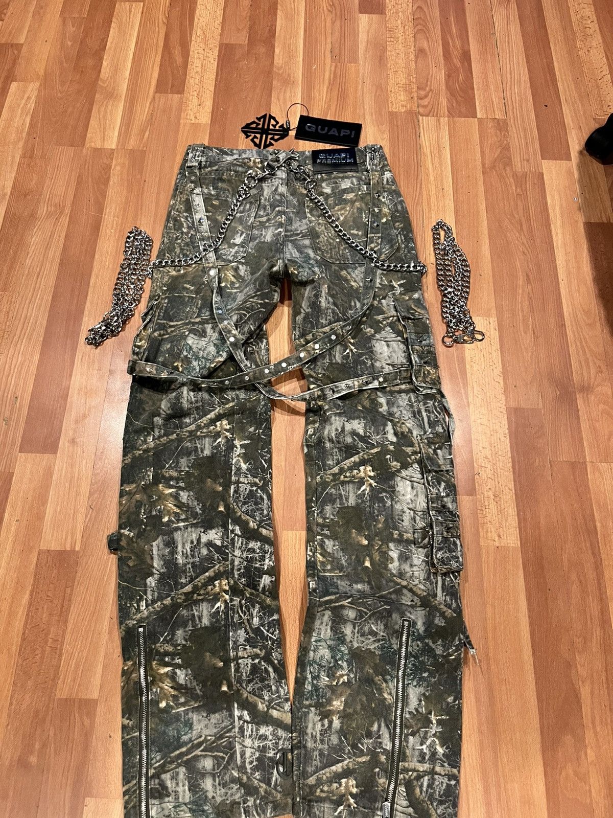 GUAPI Guapi x NBA Youngboy camo pants Size US 34 / EU 50 - 7 Thumbnail