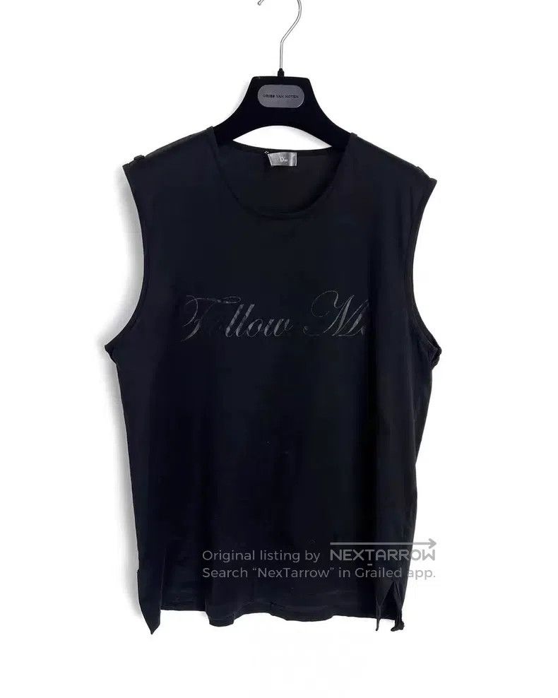 Dior Dior HOMME SS07 Black/White Striped Runway Tank Top | Grailed