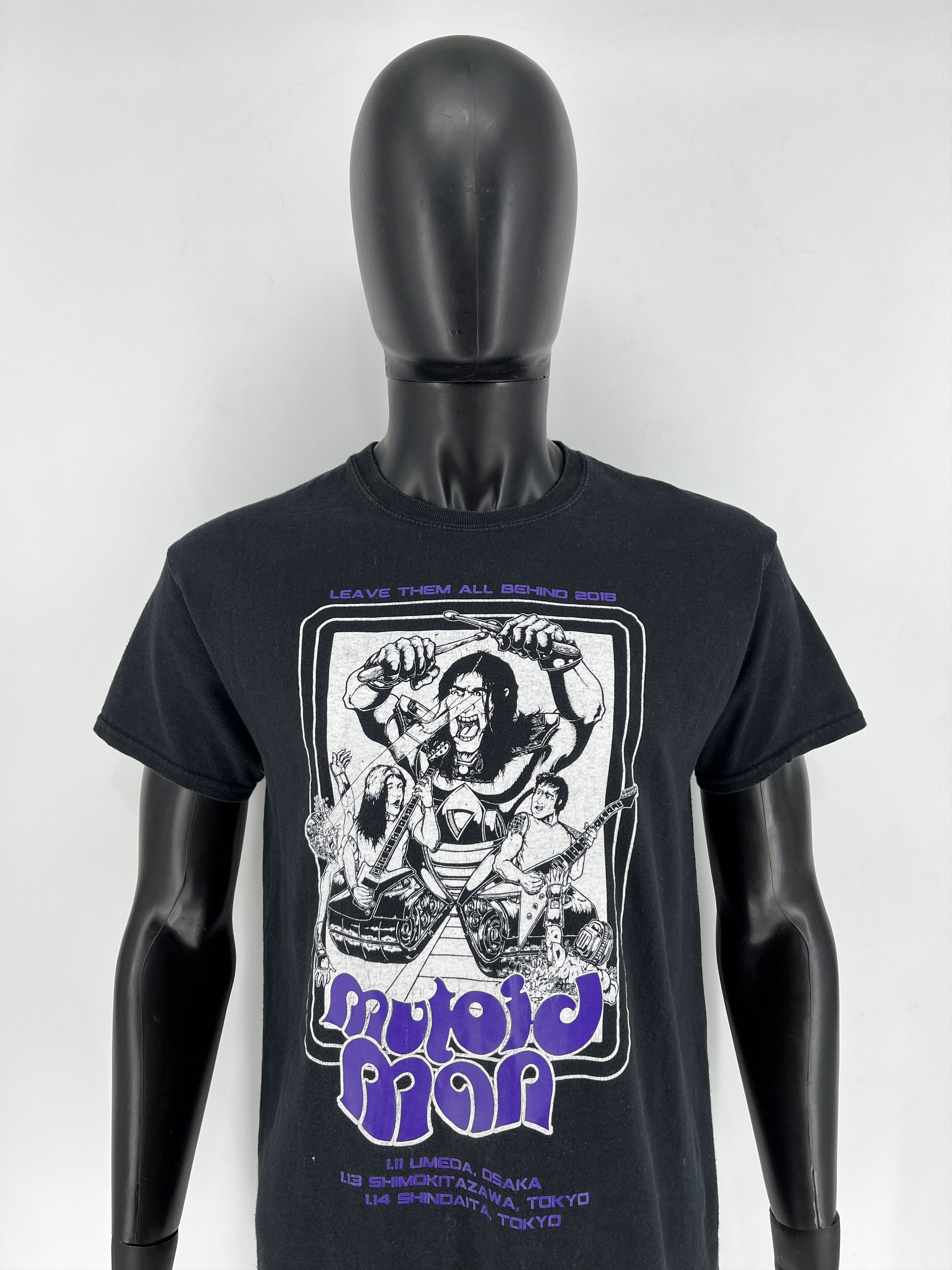 Band Tees × Vintage Vintage Y2K Mutoid Man Japan 2018 Progressive Metal T-Shirt Size US M / EU 48-50 / 2 - 1 Thumbnail