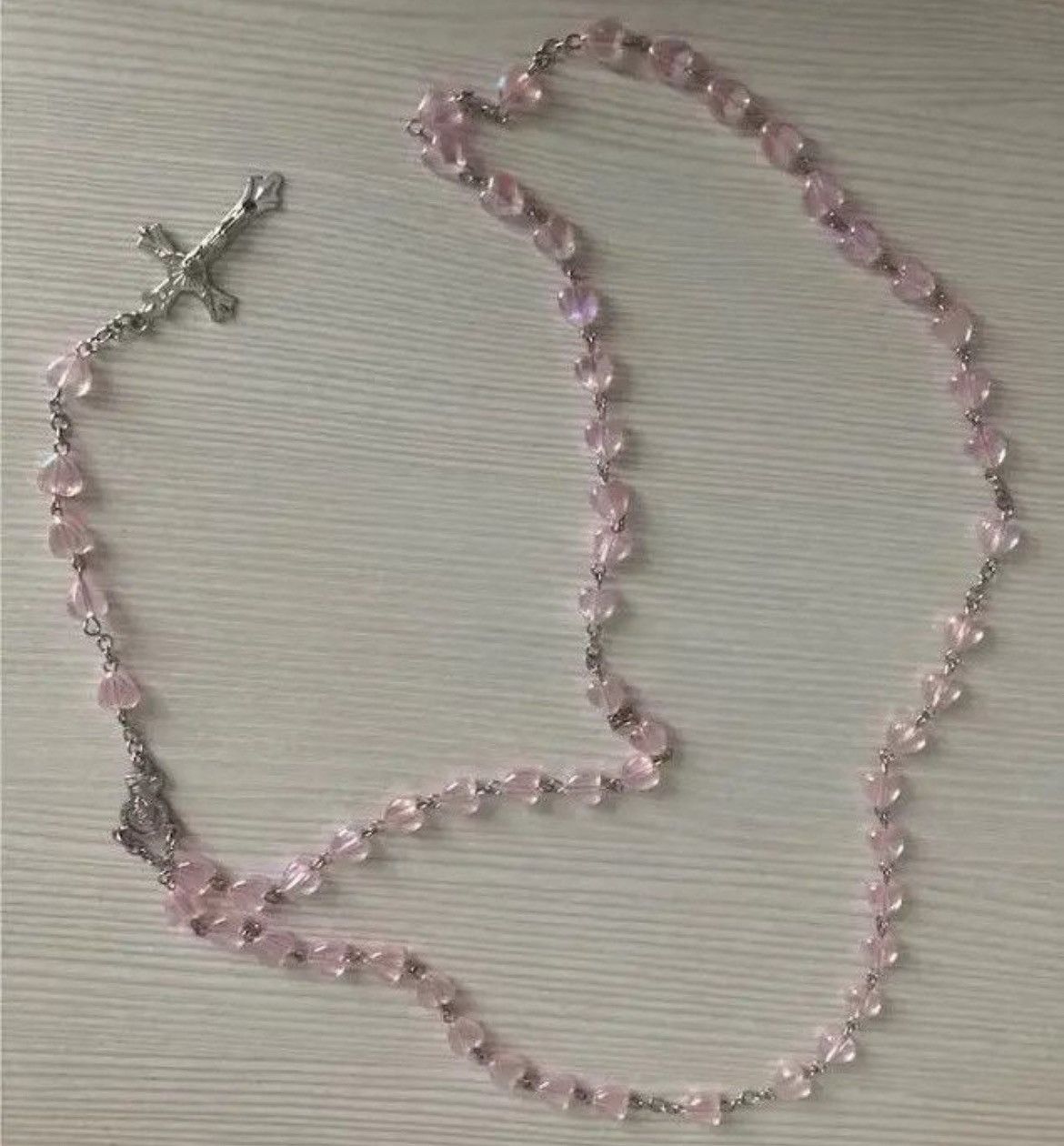 Jewelry × Other Saint Benedict Rosary Necklace Chain Catholic Church Jesus Size ONE SIZE - 2 Thumbnail