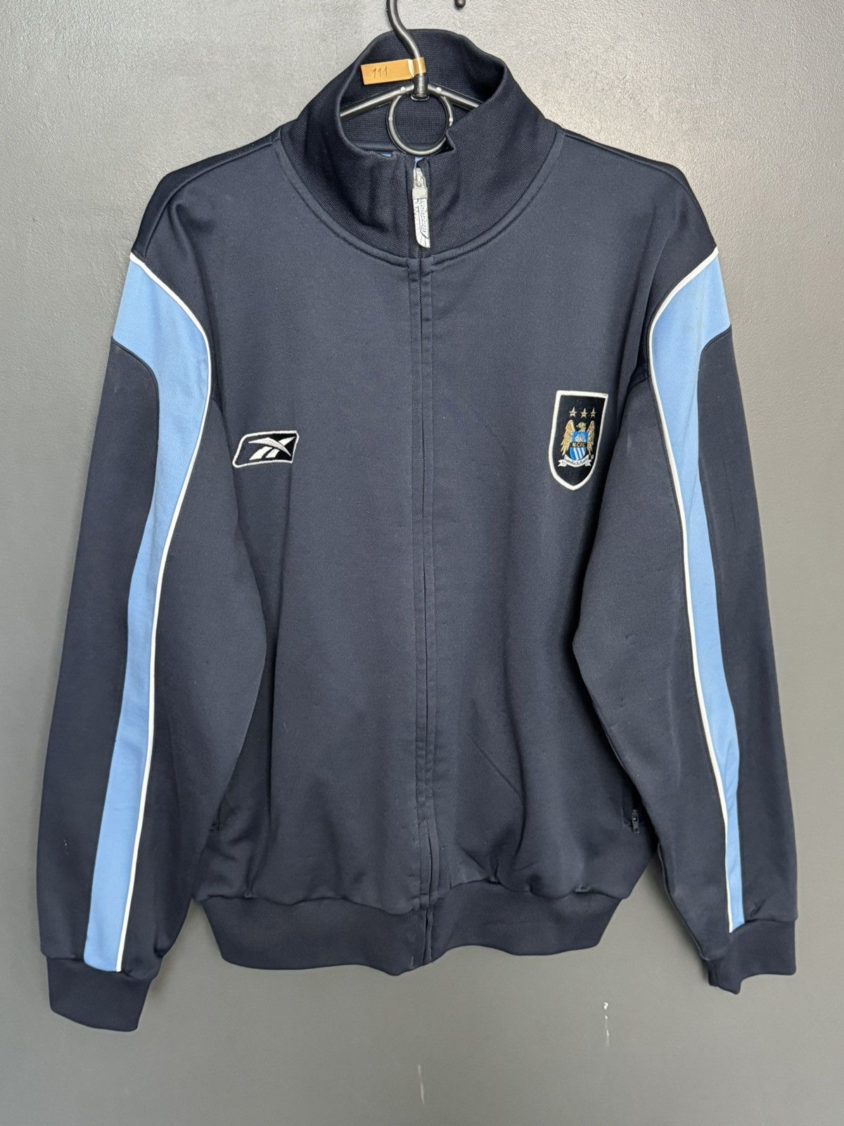 Reebok Manchester City Training Football Jacket Sweatshirt Size US M / EU 48-50 / 2 - 1 Thumbnail