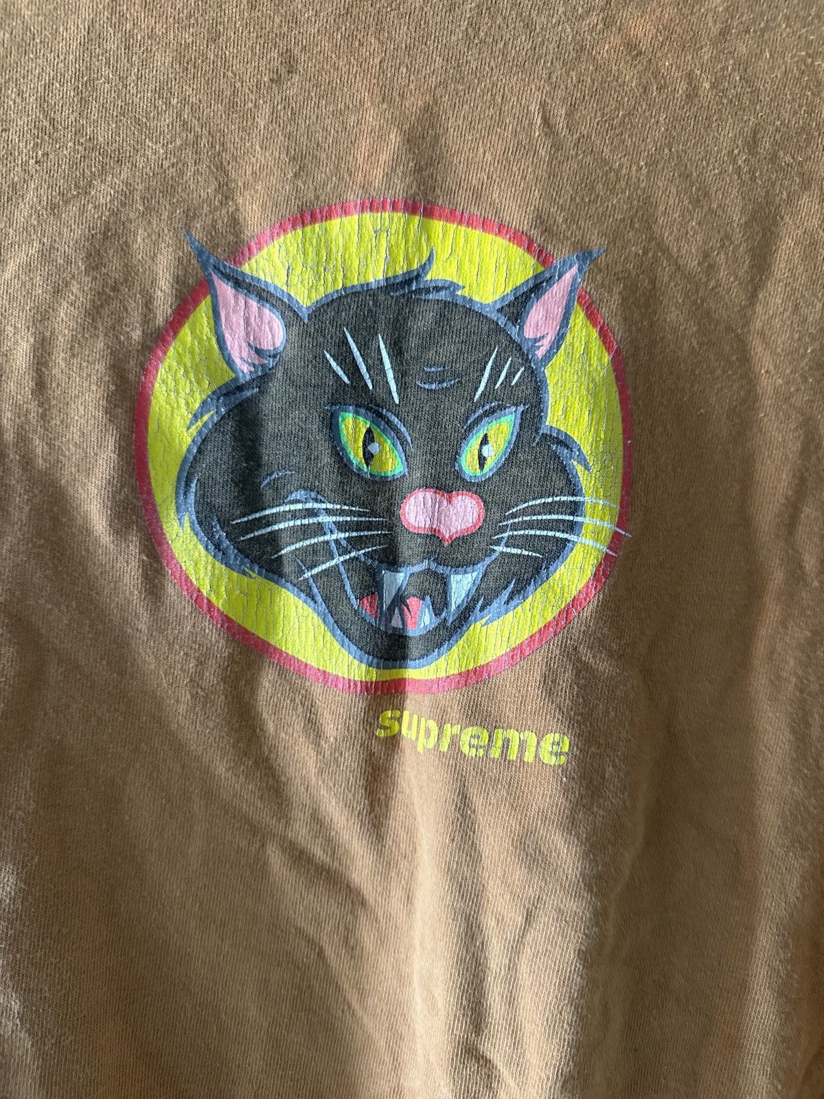 Supreme Supreme Cat Tee Size US L / EU 52-54 / 3 - 2 Thumbnail