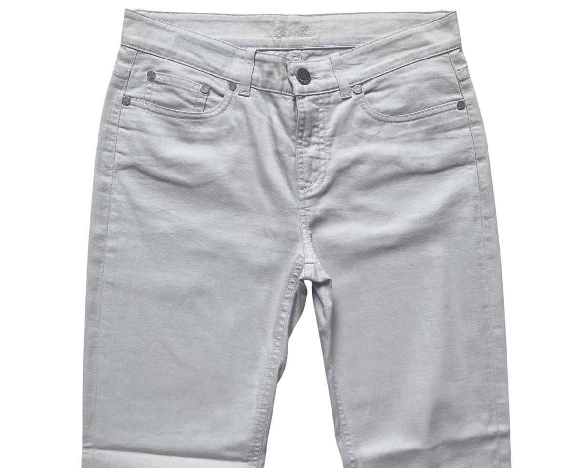 Loro Piana Women’s Loro Piana Gray Jeans Denim Pants Trousers Luxury Size 28" / US 6 / IT 42 - 6 Thumbnail