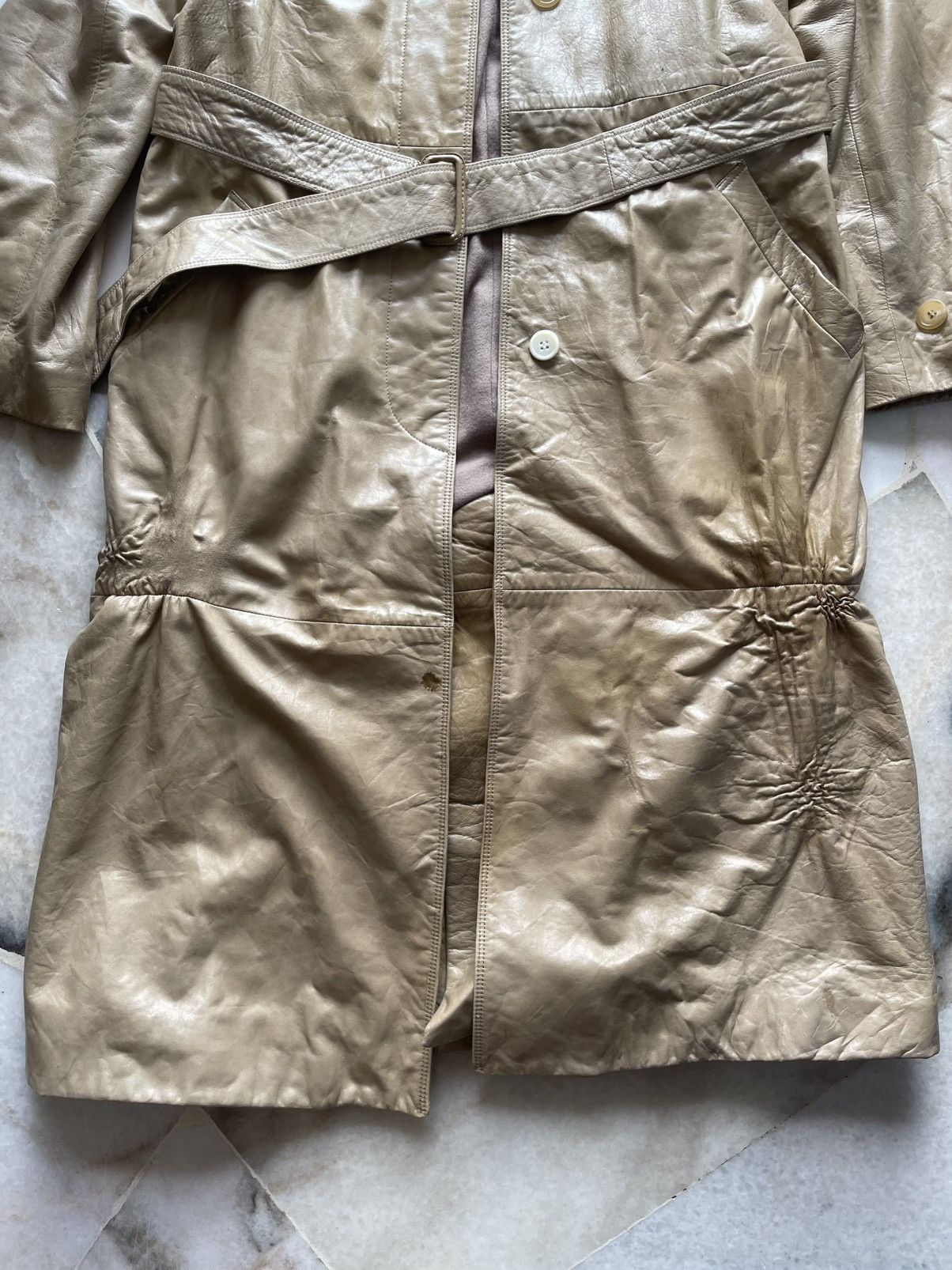 Raf Simons × Ruffo Research Ruffo Leather Jacket Size US S / EU 44-46 / 1 - 11 Thumbnail