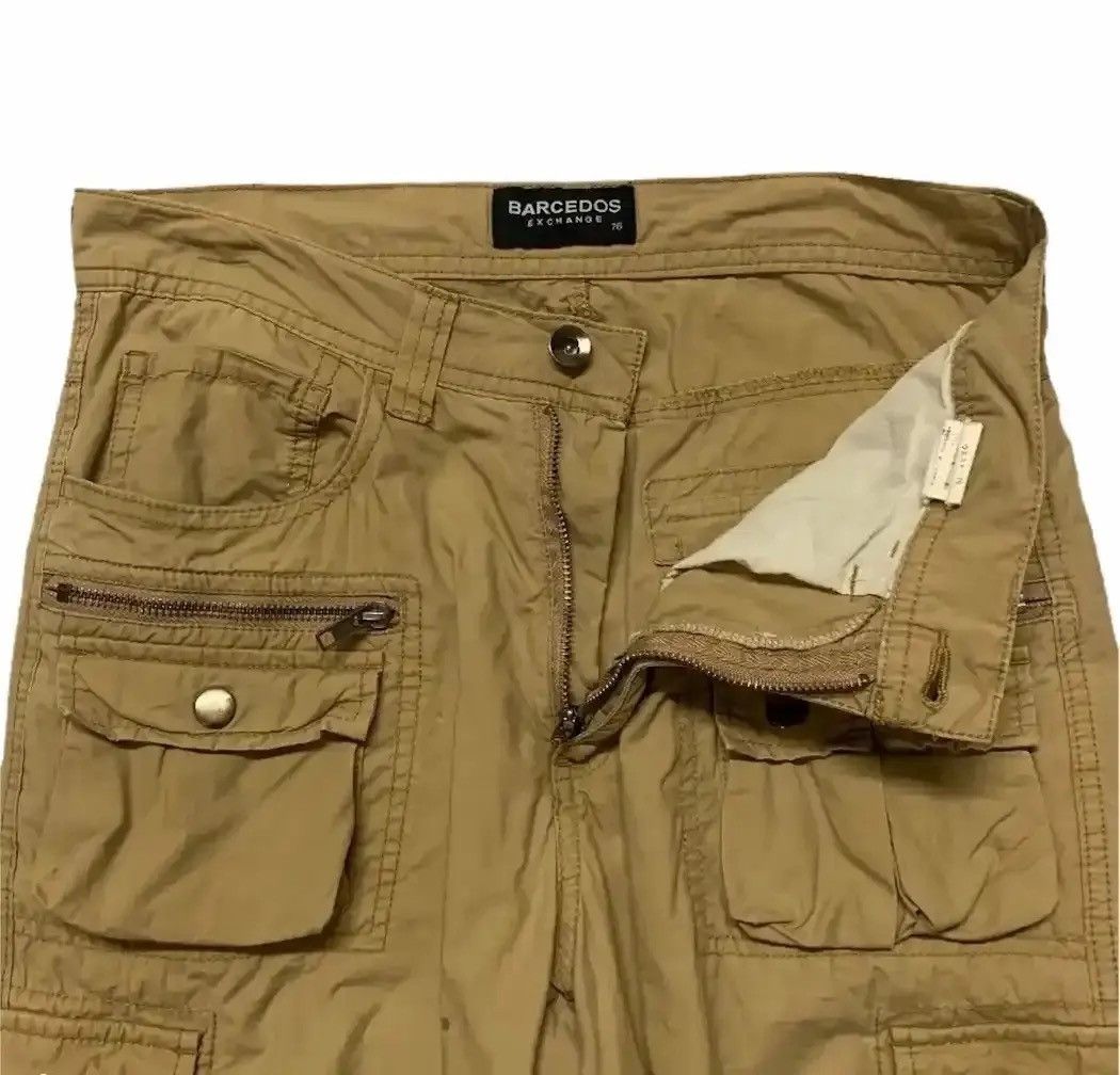 Beauty Beast 💥MULTIPOCKET Japanese Trousers BARCEDOS Utility Ankle Pants Size US 28 / EU 44 - 6 Thumbnail