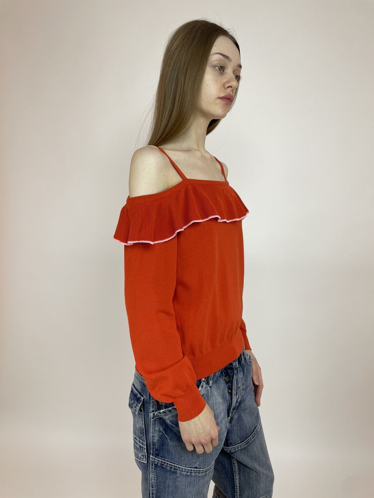 Japanese Brand × Moschino BOUTIQUE MOSCHINO sleeve less Top Women’s size US8 IT42 F38 Size M / US 6-8 / IT 42-44 - 4 Thumbnail