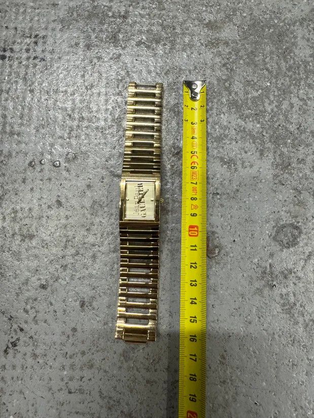Jean Paul Gaultier × Vintage 2000s Jean Paul Gaultier Golden Rail Watch Size ONE SIZE - 10 Thumbnail