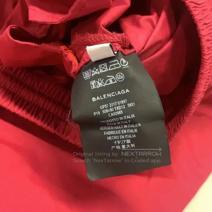 Balenciaga Balenciaga Red Loose Fit Casual Pants. Size US 30 / EU 46 - 5 Thumbnail