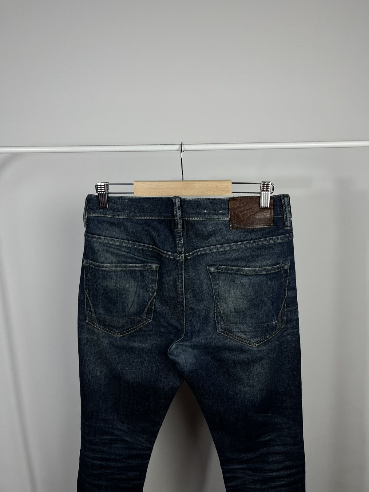 Allsaints AllSaints Slim Fit Blue Stretch Jeans Button Fly S size Size US 30 / EU 46 - 5 Thumbnail