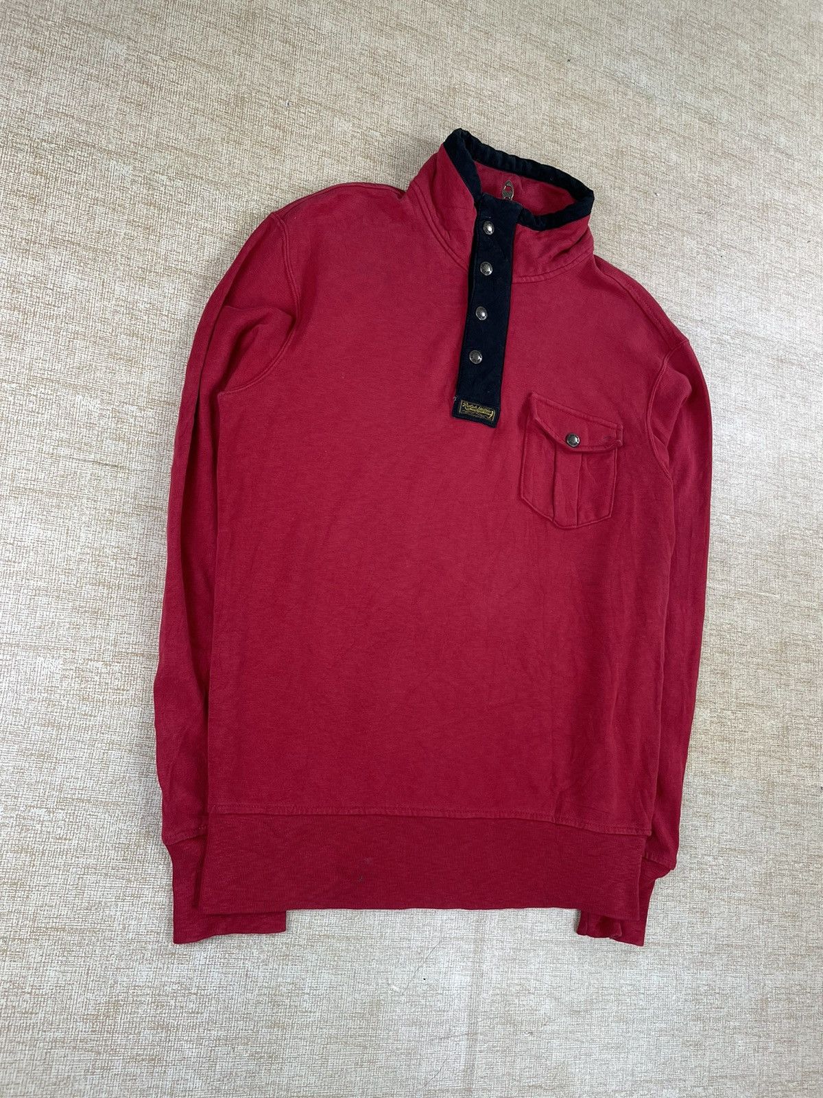 Polo Ralph Lauren × Vintage VINTAGE POLO RALPH LAUREN 90s Half Zipper Button Shirt Size US M / EU 48-50 / 2 - 4 Thumbnail