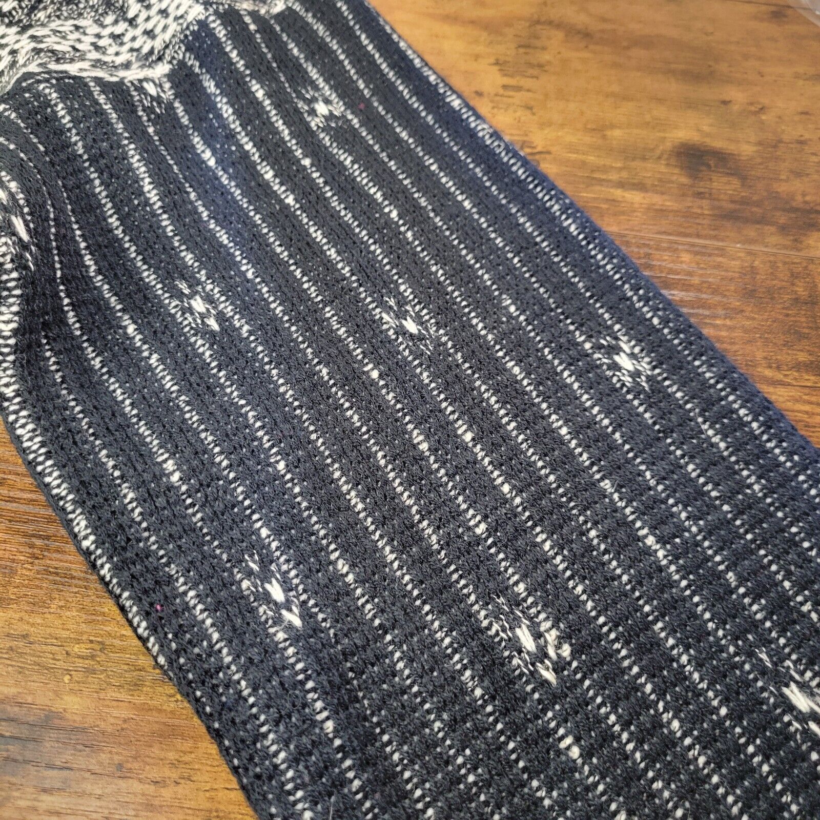 McGregor McGREGOR Monochrome Knit Geometric Long Sleeve Sweater Large Size US L / EU 52-54 / 3 - 8 Thumbnail