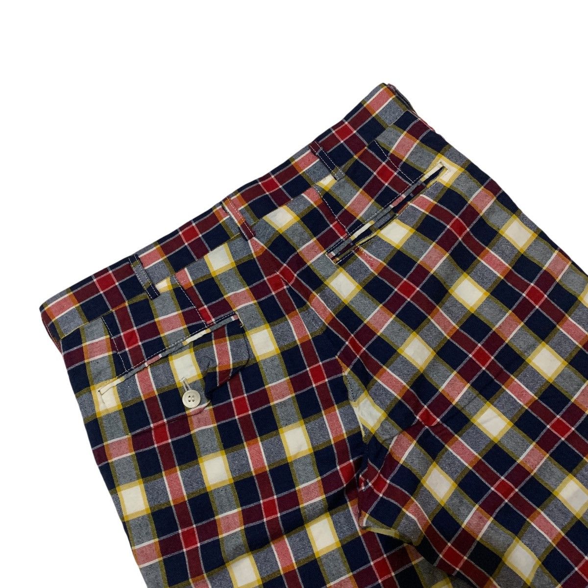Comme des Garcons COMME des GARCONS Homme Ad2008 Plaid Half Pants Size US 29 - 3 Thumbnail