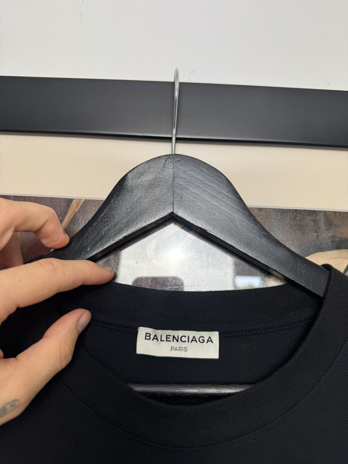 Balenciaga Balenciaga 2014 Cotton Long Top Designer Luxury High End Size M / US 6-8 / IT 42-44 - 4 Thumbnail