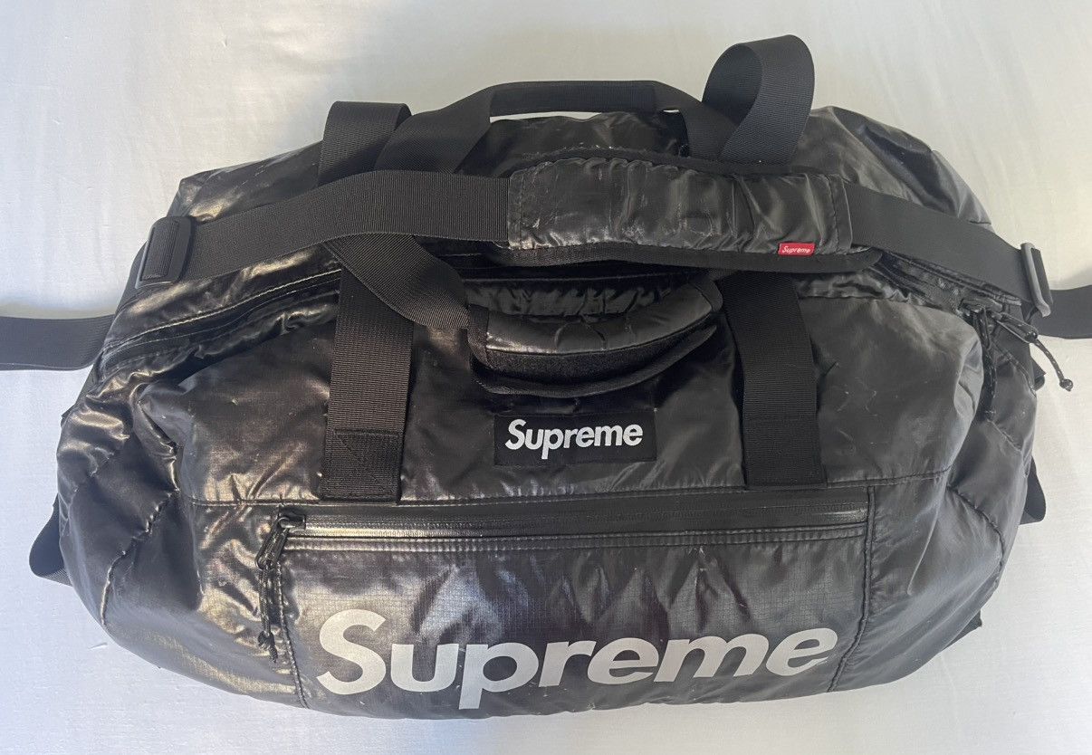 Cordera x Supreme Fw17 Duffel Bag Black Preowned, Men's