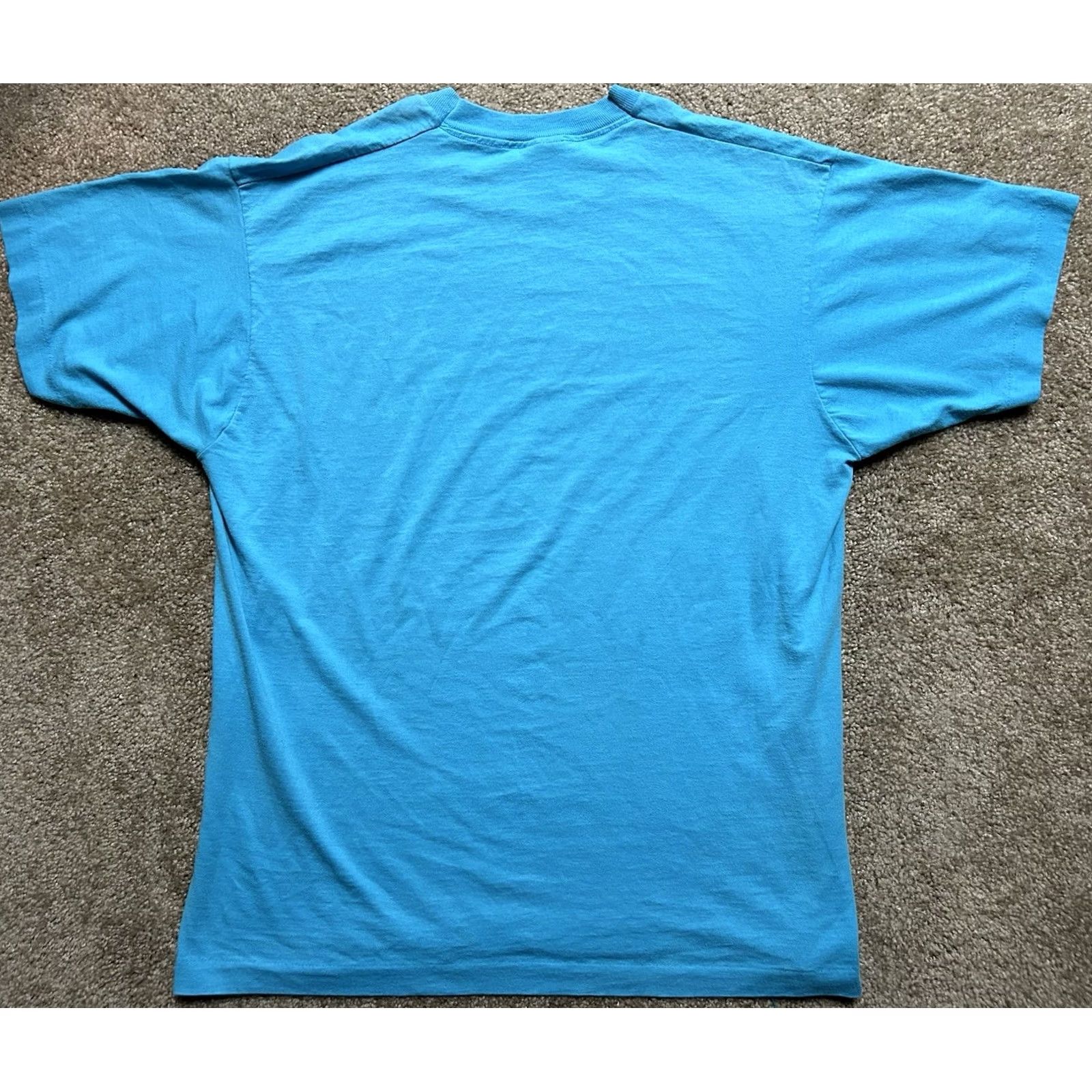 Jeep VTG Starkey 4x4 Races Men’s T-Shirt XL Blue Jeep 1990s Vintage Regular Short Sleeve Stitch XLT-Shirt Mens Size US XL / EU 56 / 4 - 2 Thumbnail