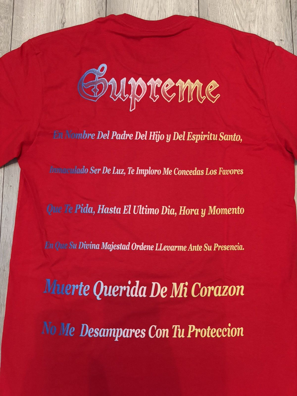Supreme Supreme SS26 Grim Reaper Tee Red - Size M Size US M / EU 48-50 / 2 - 4 Thumbnail