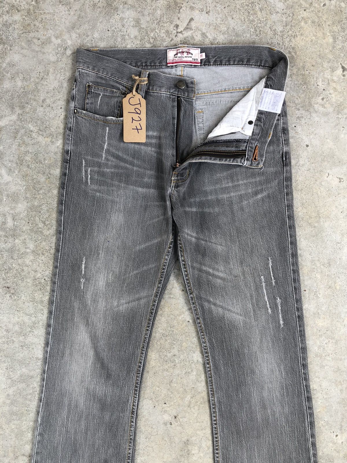 If Six Was Nine Freebeat Flared Jeans Distressed Jeans Size US 31 - 3 Thumbnail