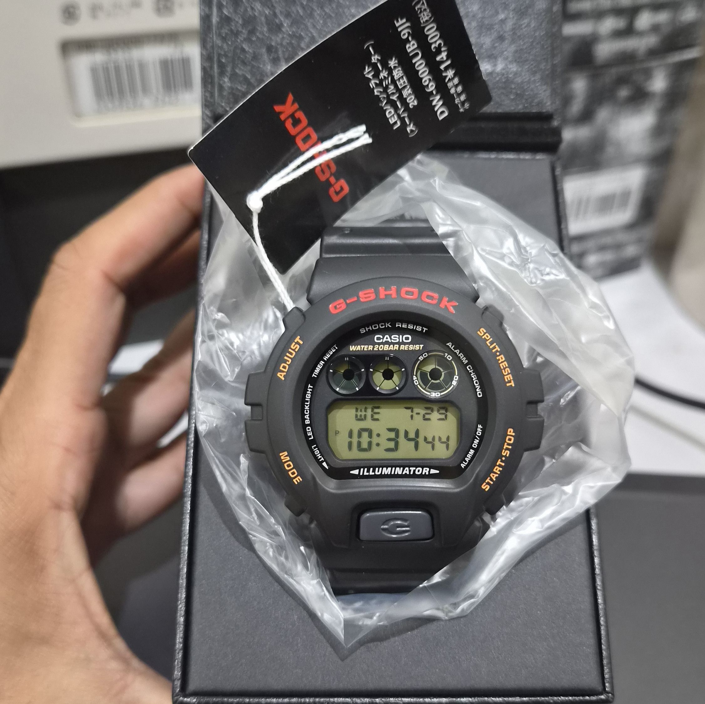 Casio × G Shock × Vintage DW-8195 GANGSTERS FOXFIRE DRAGON CASIO G