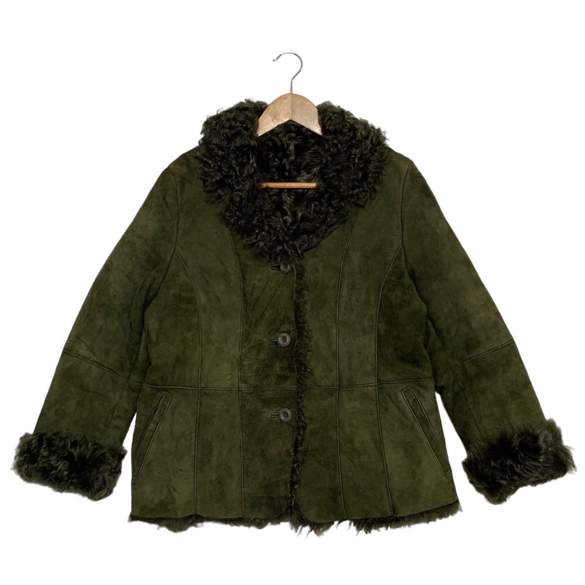 Japanese Brand Japanese Brand Sanrika Shearling Leather Jacket Size M / US 6-8 / IT 42-44 - 1 Thumbnail
