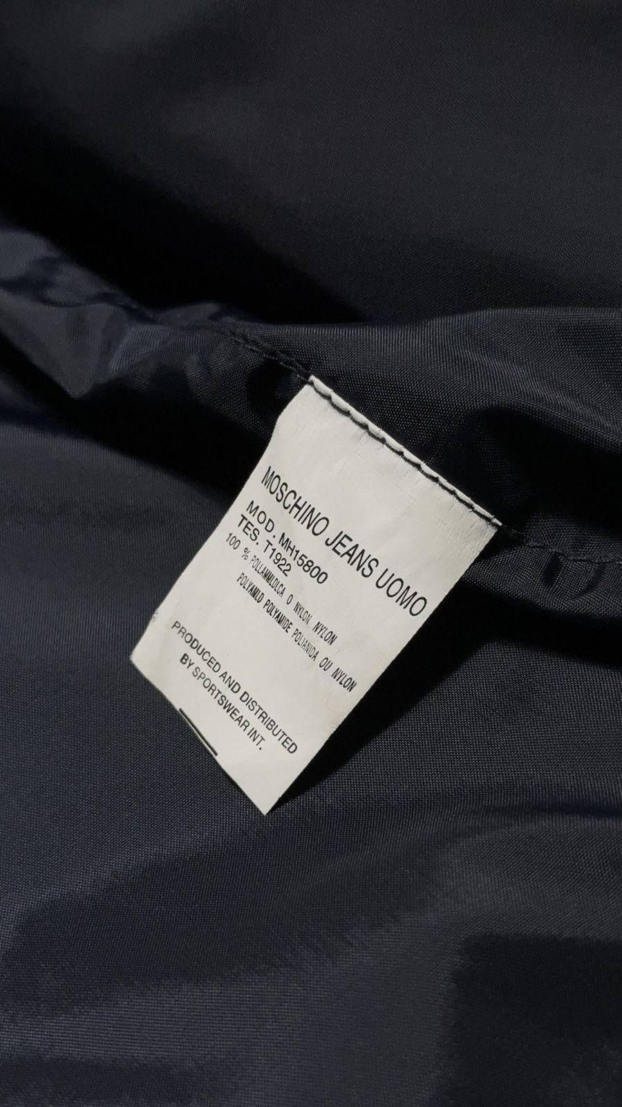 Moschino Moschino Razor Logo Nylon Jacket Size US M / EU 48-50 / 2 - 7 Thumbnail