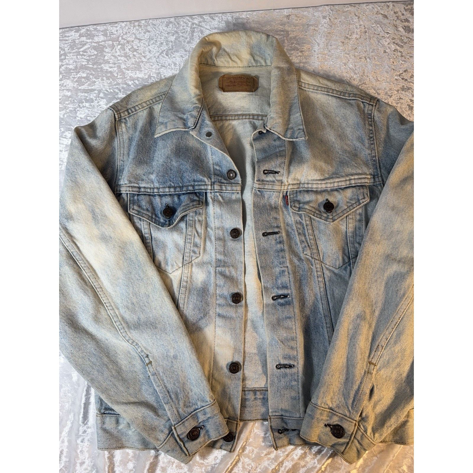 Levi's VTG 85 Levis Denim Jacket Size 40 Soft Type 3 Trucker USA Size US M / EU 48-50 / 2 - 1 Thumbnail