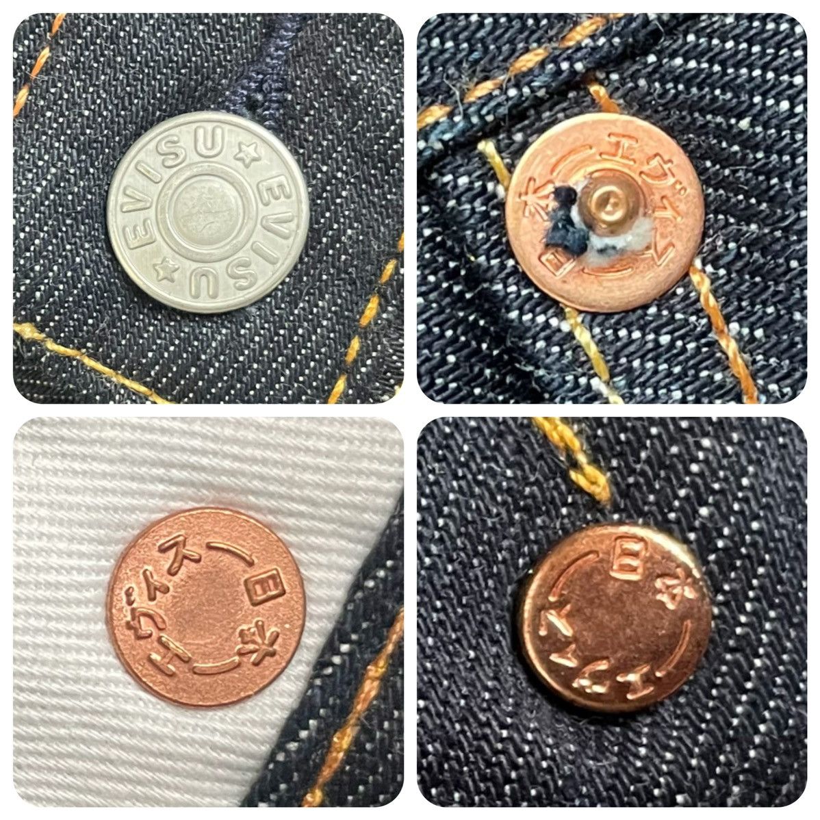 Evisu × Vintage EVISU embroidery daicock jeans size:26 Size 31" - 5 Thumbnail