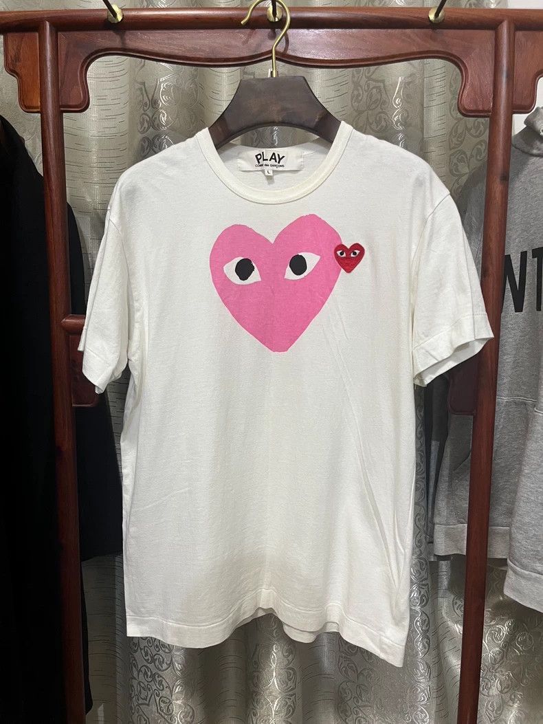 Comme des Garcons PLAY CDG Play Short Sleeve T-Shirt for M