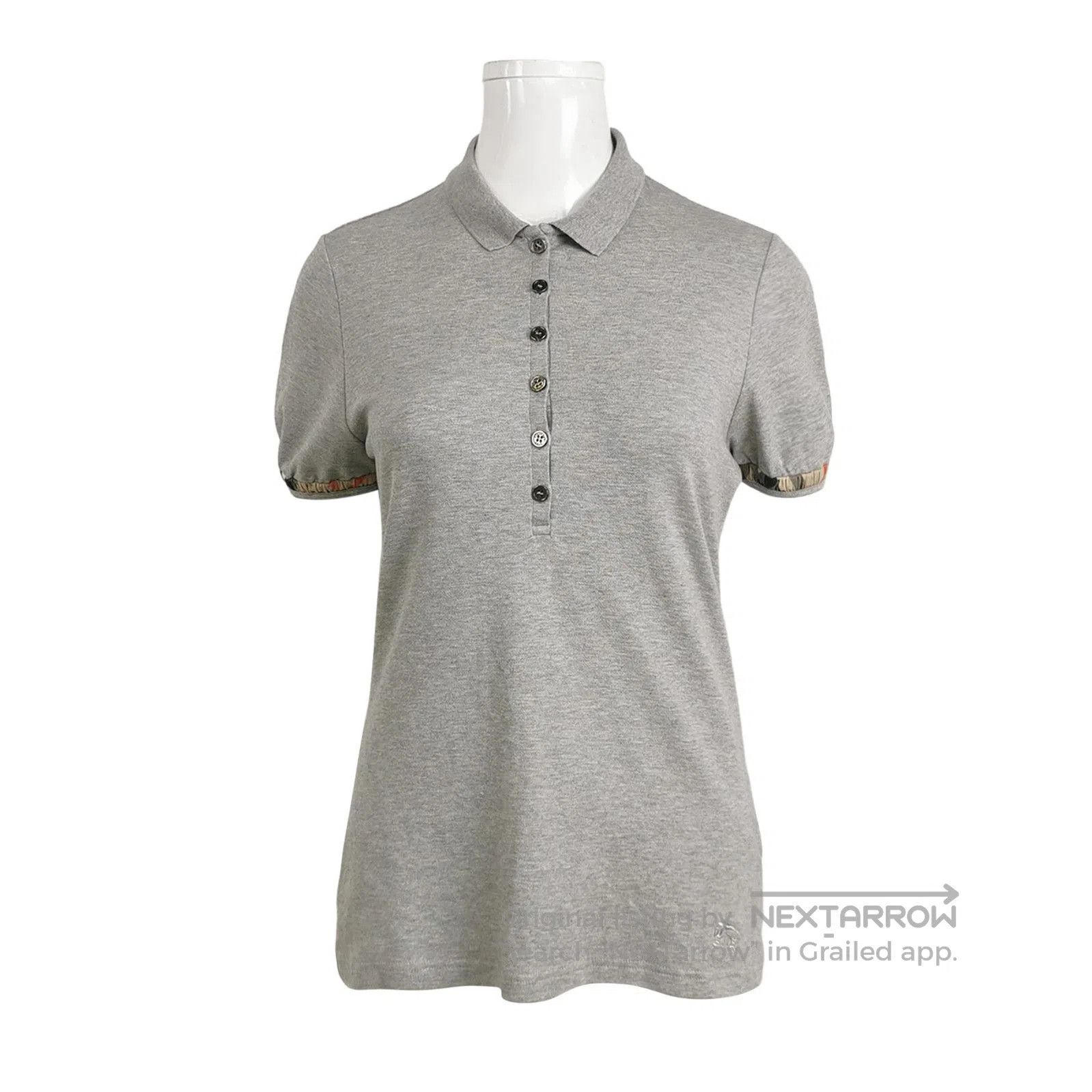 Burberry Burberry Brit Contrast Collar Polo Shirt . Size US M / EU 48-50 / 2 - 1 Thumbnail