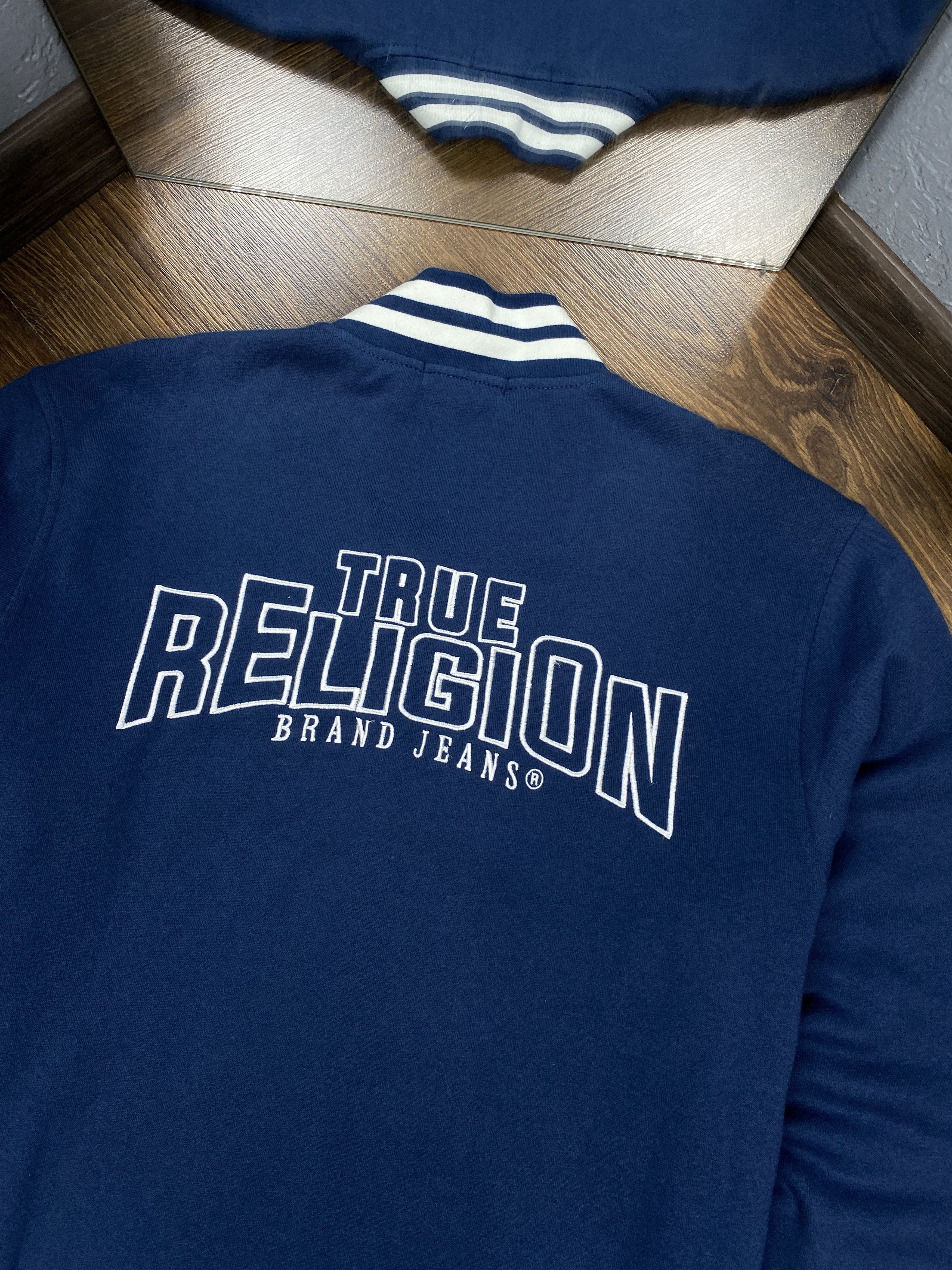 True Religion True Religion Vintage Mens Cotton Bomber Jacket Size US L / EU 52-54 / 3 - 11 Thumbnail