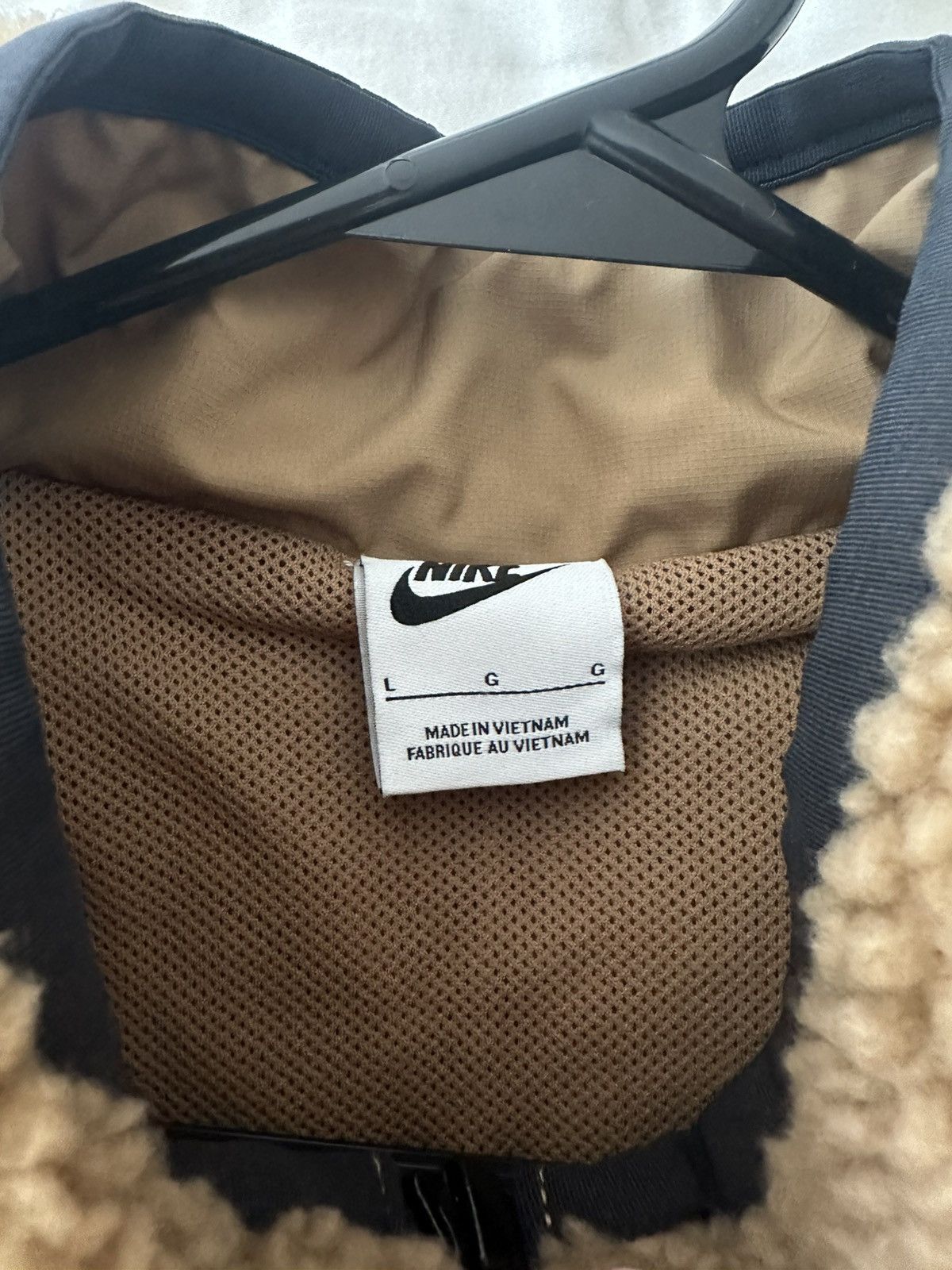 Nike Club Winter half-zip fleece jacket 'Tan'