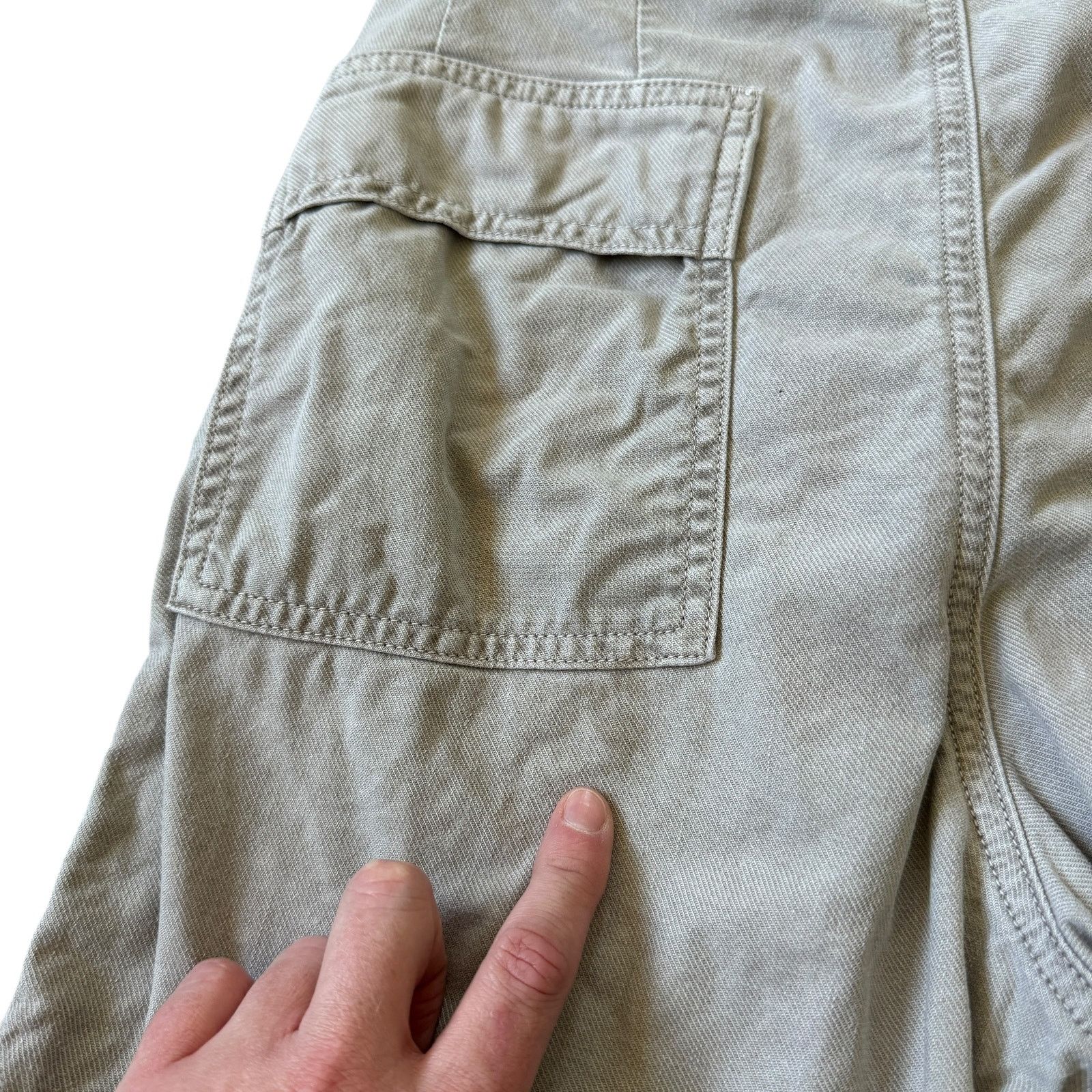 Agolde AGOLDE Kai Cargo Pants Edamame Surplus Green Size 24" / US 00 / IT 34 - 9 Thumbnail