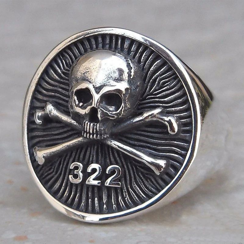Japanese Brand × Jewelry × Vintage Unique Cranium Biker Ring Size ONE SIZE - 2 Thumbnail