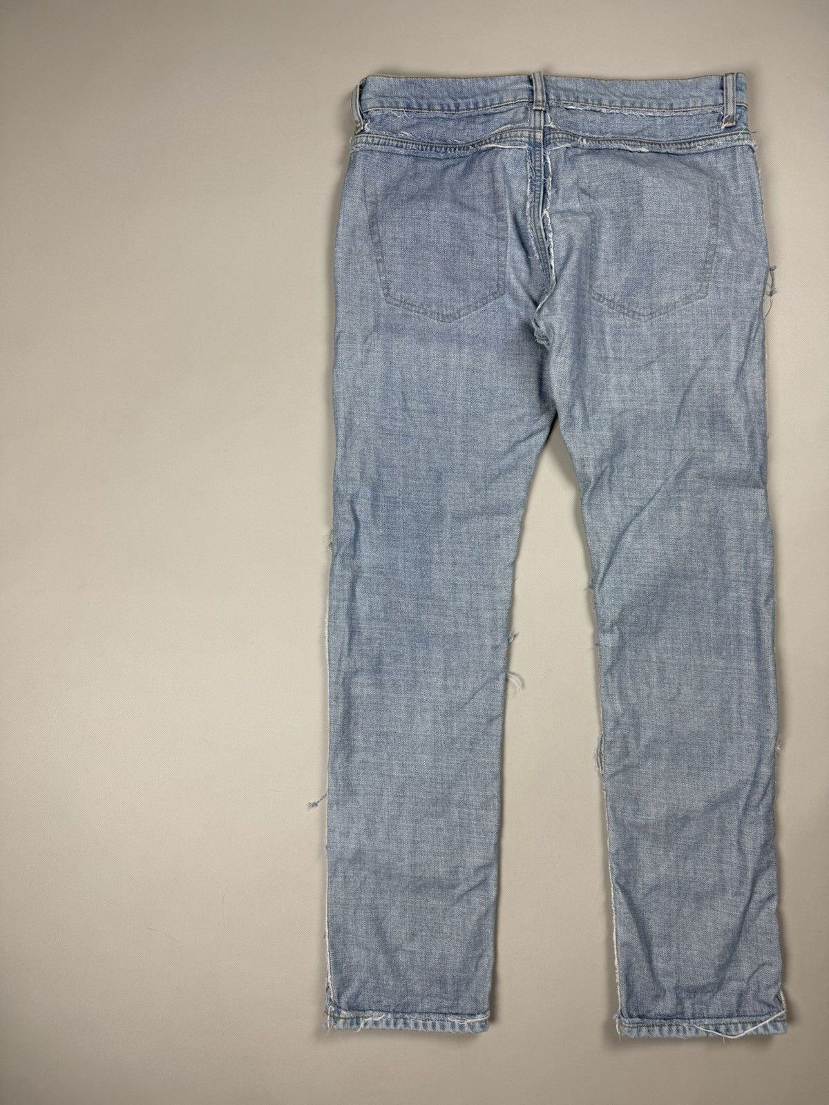H&M × Maison Margiela Maison Margiela H&M Men’s Reverse Denim Inside-Out Jeans Size US 32 / EU 48 - 19 Thumbnail