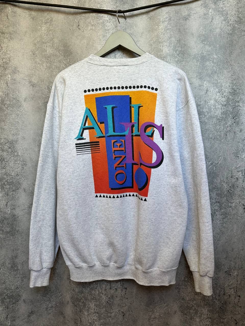 Hard Rock Cafe Hard Rock Cafe Orlando Made Usa "All Is One" Sweatshirt y2k Size US L / EU 52-54 / 3 - 4 Thumbnail
