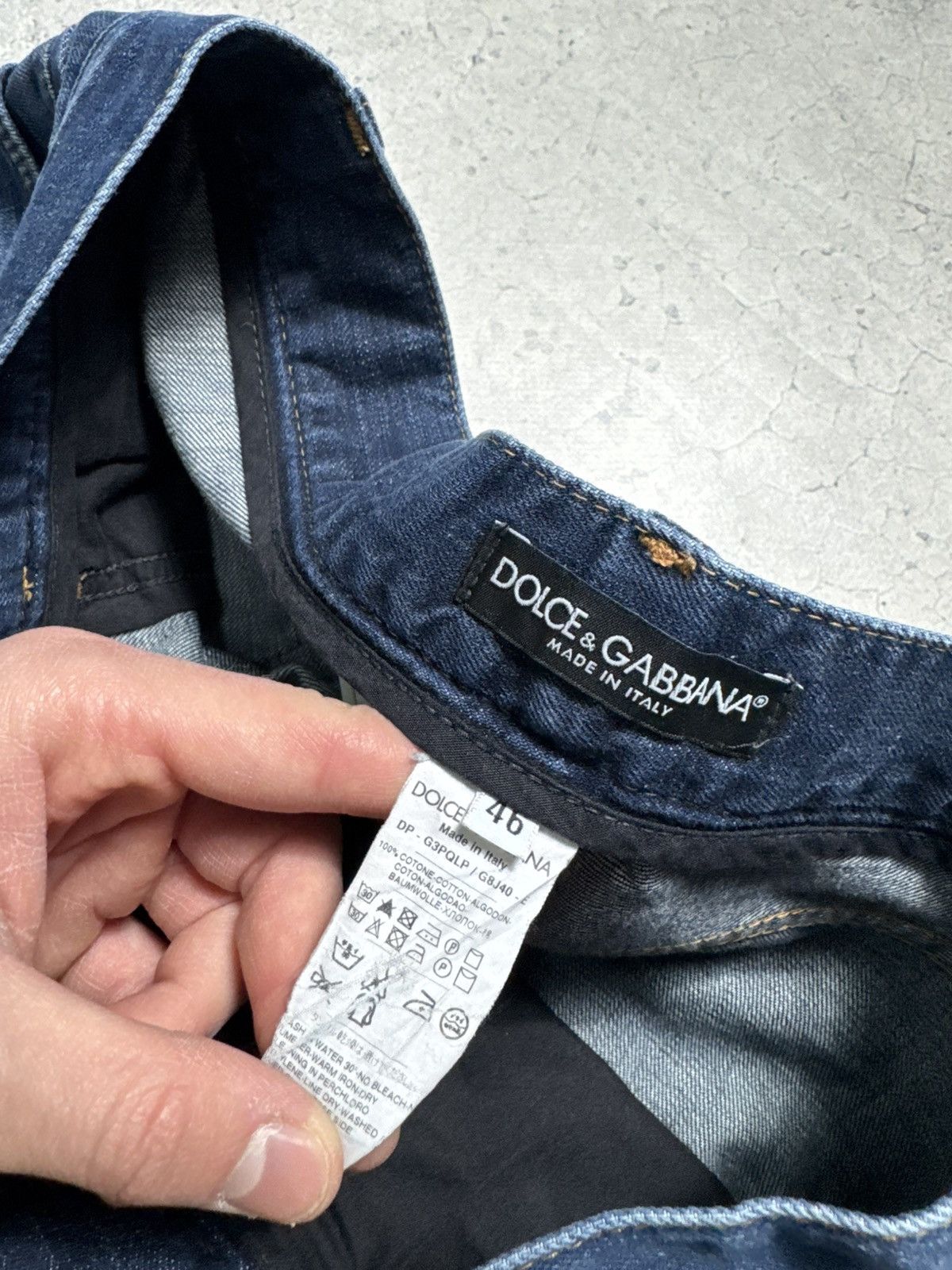Dolce & Gabbana Dolce & Gabbana DG Luxury Vintage Denim Jeans Size 46 Size US 32 / EU 48 - 9 Thumbnail