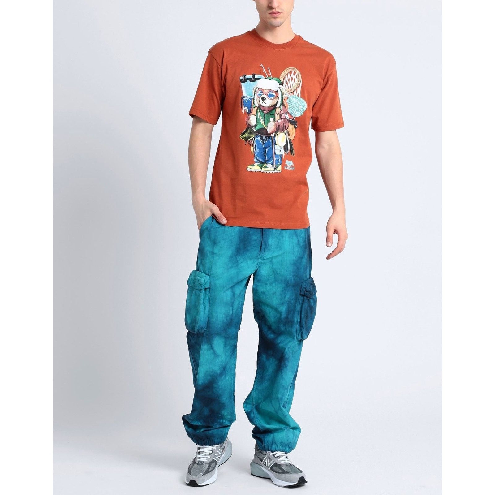 Other Chinatown Market Ultralight Bear Graphic T Shirt Orange 2XL Size US XXL / EU 58 / 5 - 10 Thumbnail