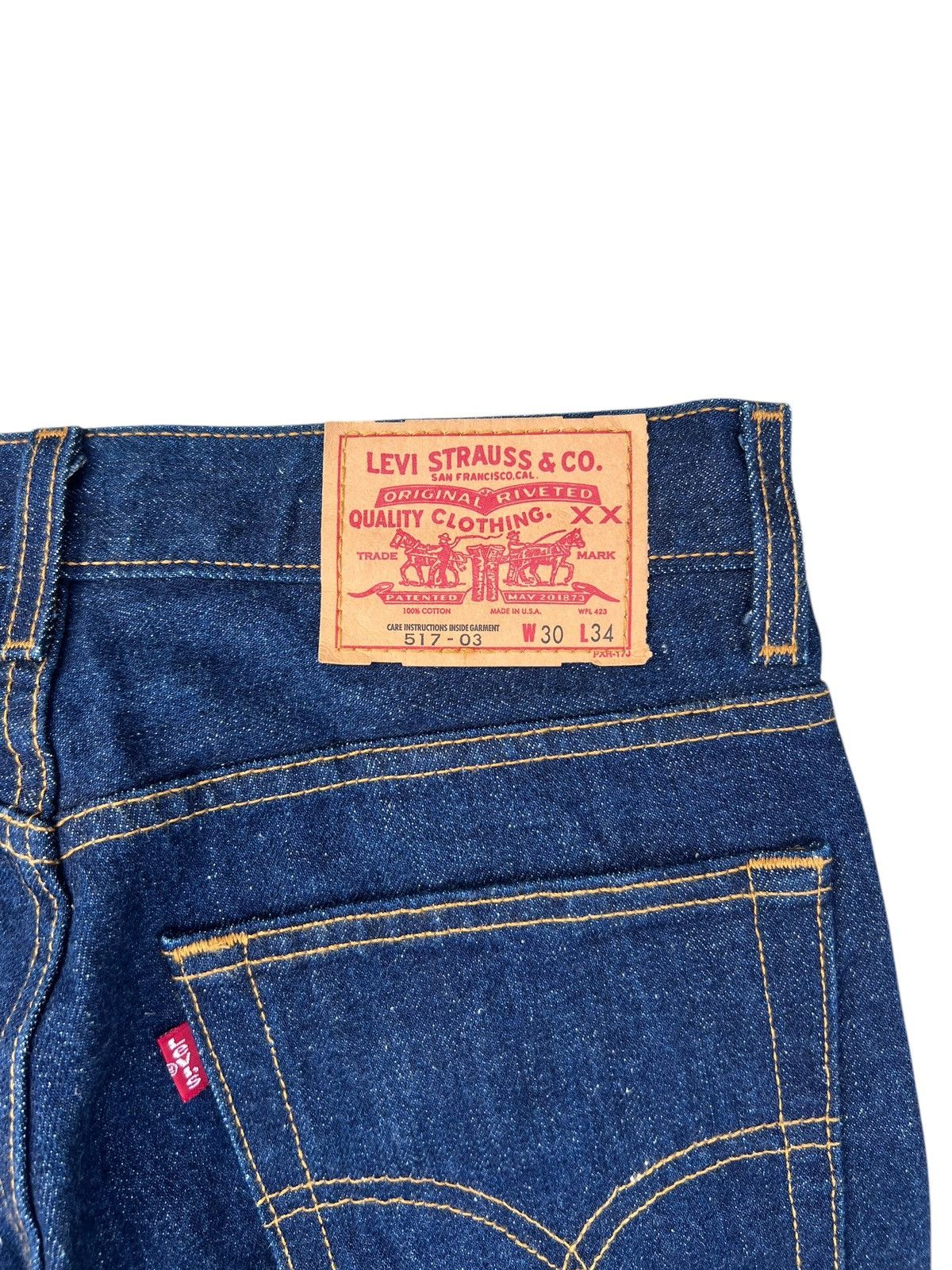 Levi's Vintage 2000 Levi’s 517 Usa Blue Denim Bootcut Jeans Size US 30 / EU 46 - 17 Thumbnail